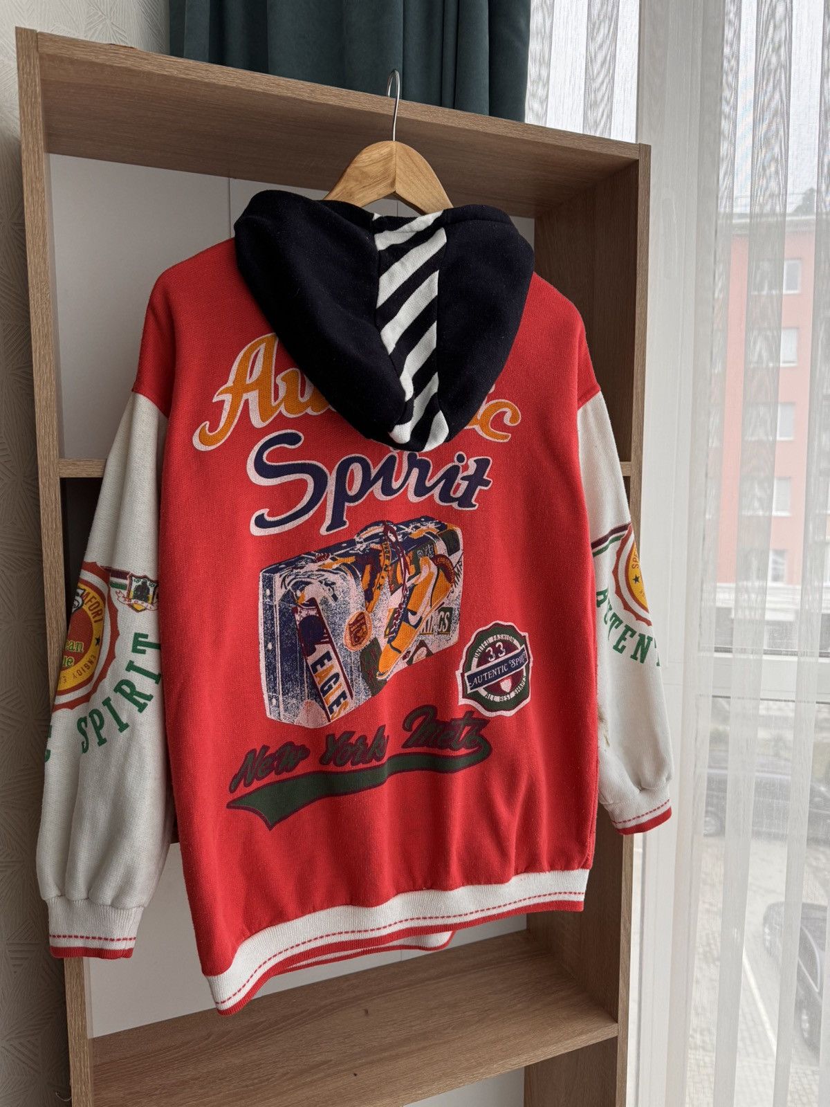NBA × Vintage Vintage New York Mets Authentic Spirit Button Hoodie Size US L / EU 52-54 / 3 - 4 Thumbnail