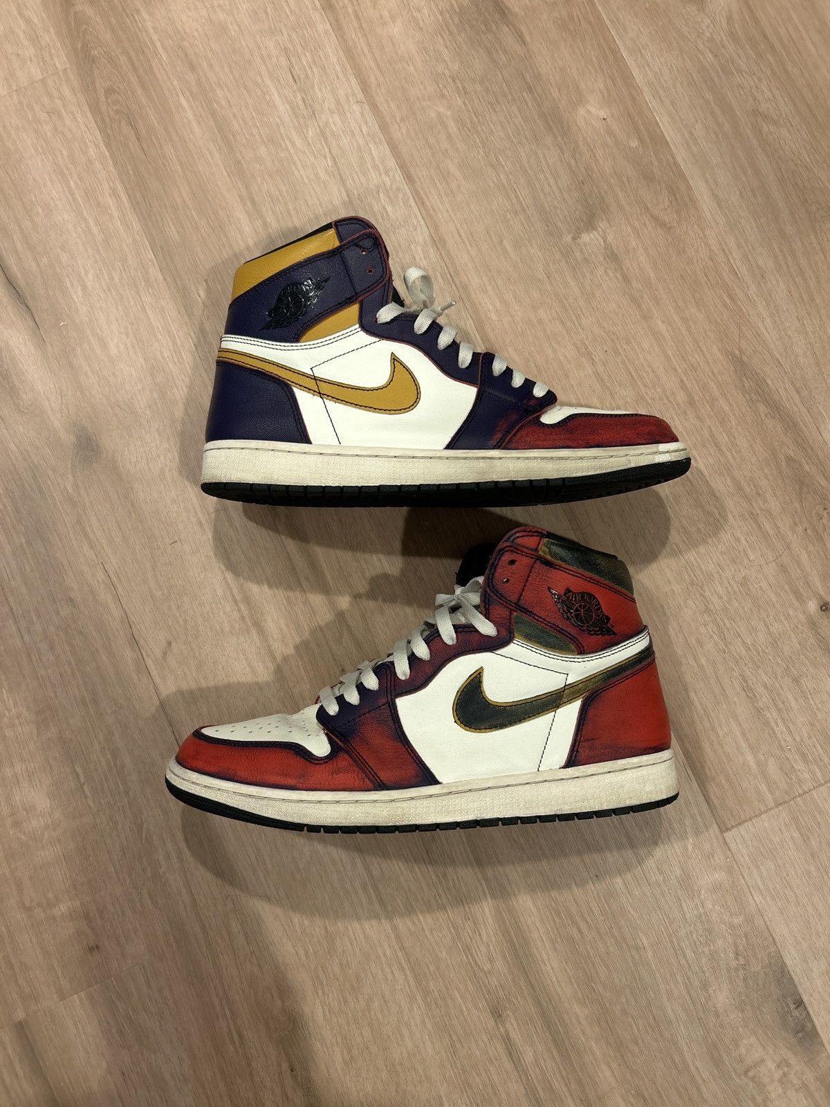 Nike Air Jordan 1 OG High “LA to Chicago” Size US 12 / EU 45 - 1 Thumbnail