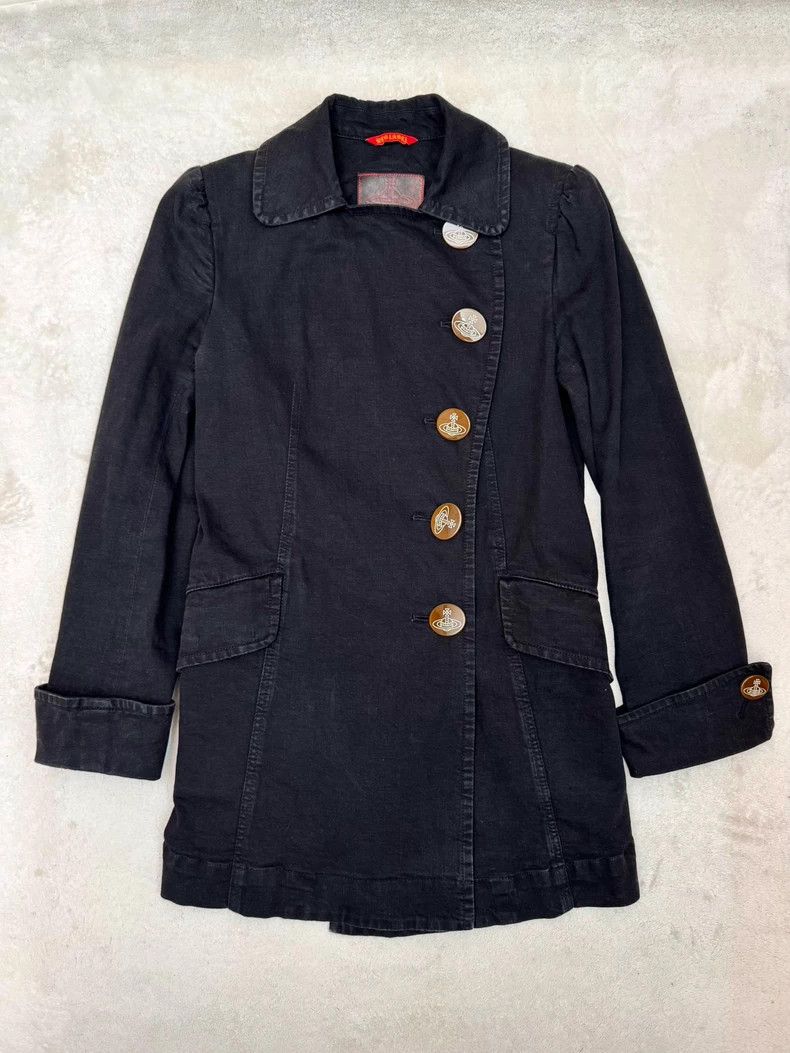 Vivienne Westwood Vivienne Westwood Black jacket overcoat Size M / US 6-8 / IT 42-44 - 2 Thumbnail