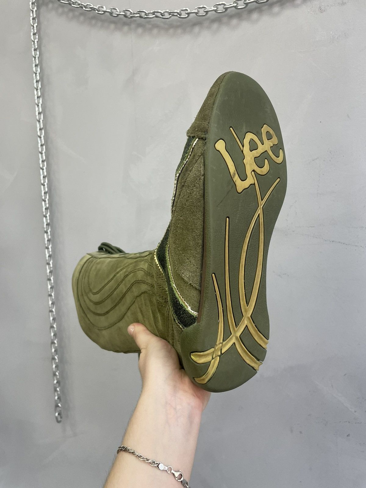 Lee If six was nine style leather moto boots Lee man 41 suede Size US 8 / EU 41 - 12 Thumbnail