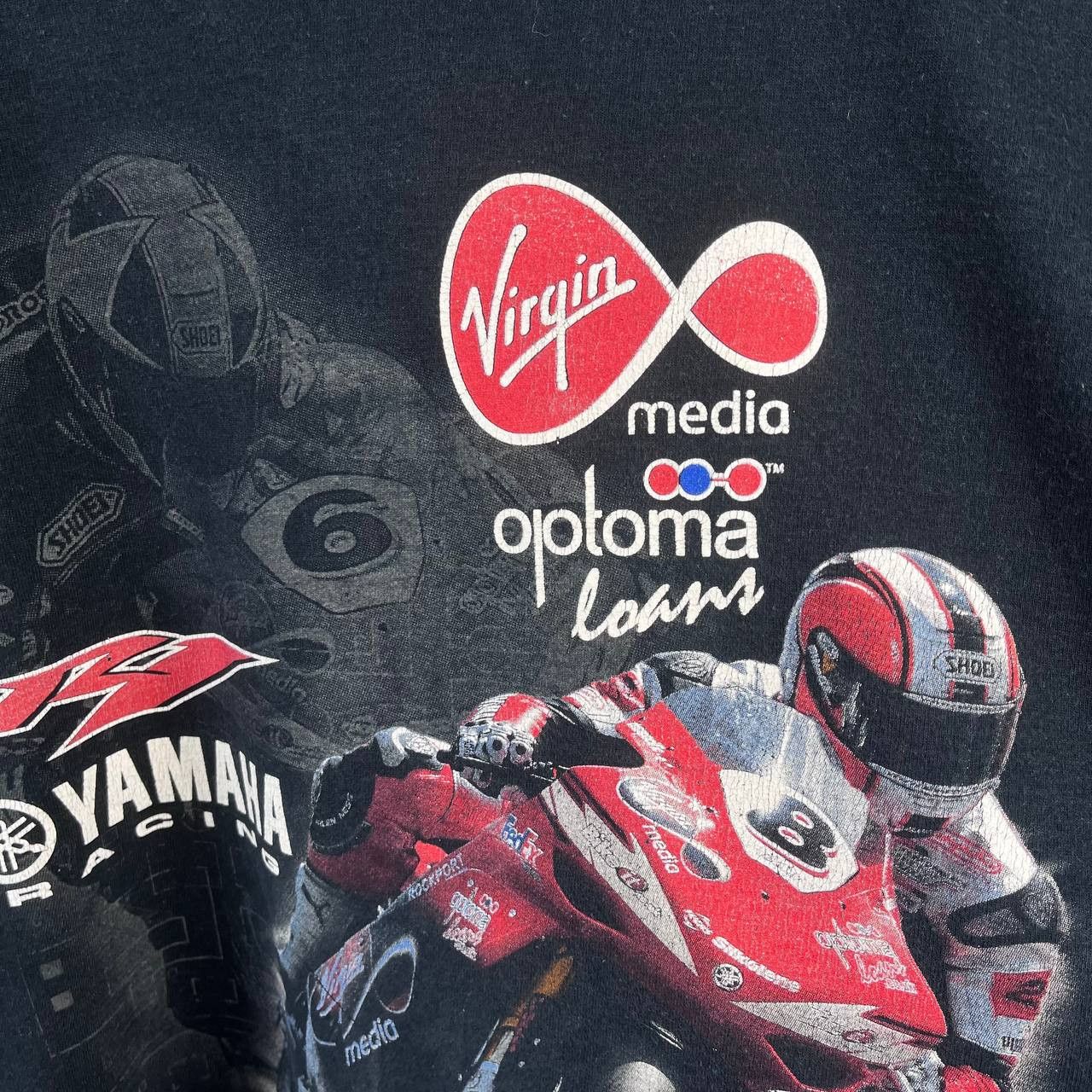 Vintage Vintage YAMAHA Racing Motorcycle Tshirt Size 2XL Size US XXL / EU 58 / 5 - 3 Thumbnail