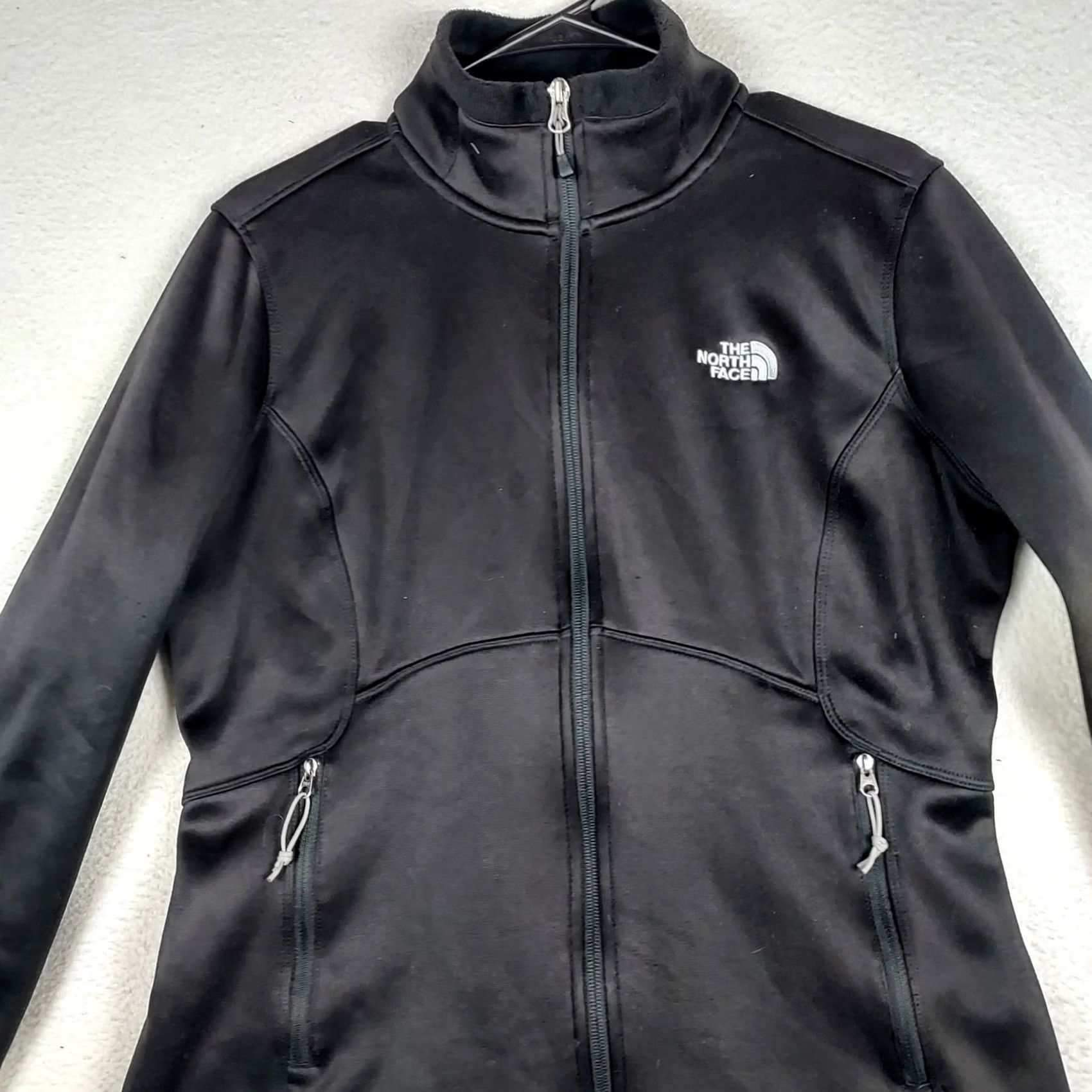 The North Face The North Face Womens Black Softshell Full Zip Jacket L Regular Fit Outdoor/Multi-Season Size L / US 10 / IT 46 - 4 Thumbnail