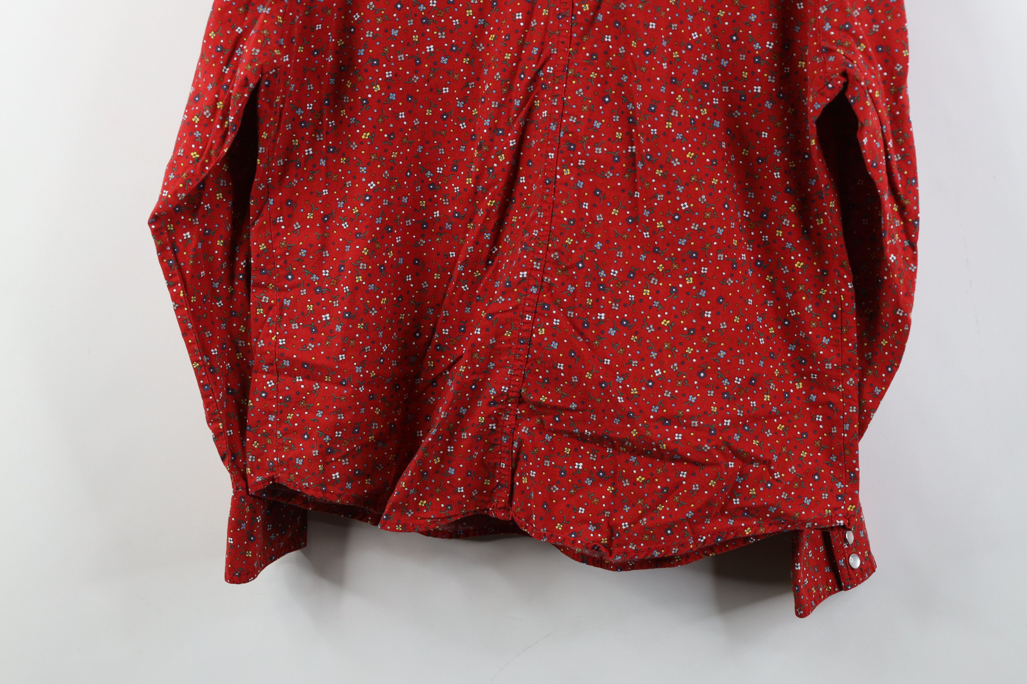 Vintage Vintage 70s Streetwear Western Cowgirl Snap Button Shirt Size M / US 6-8 / IT 42-44 - 11 Thumbnail