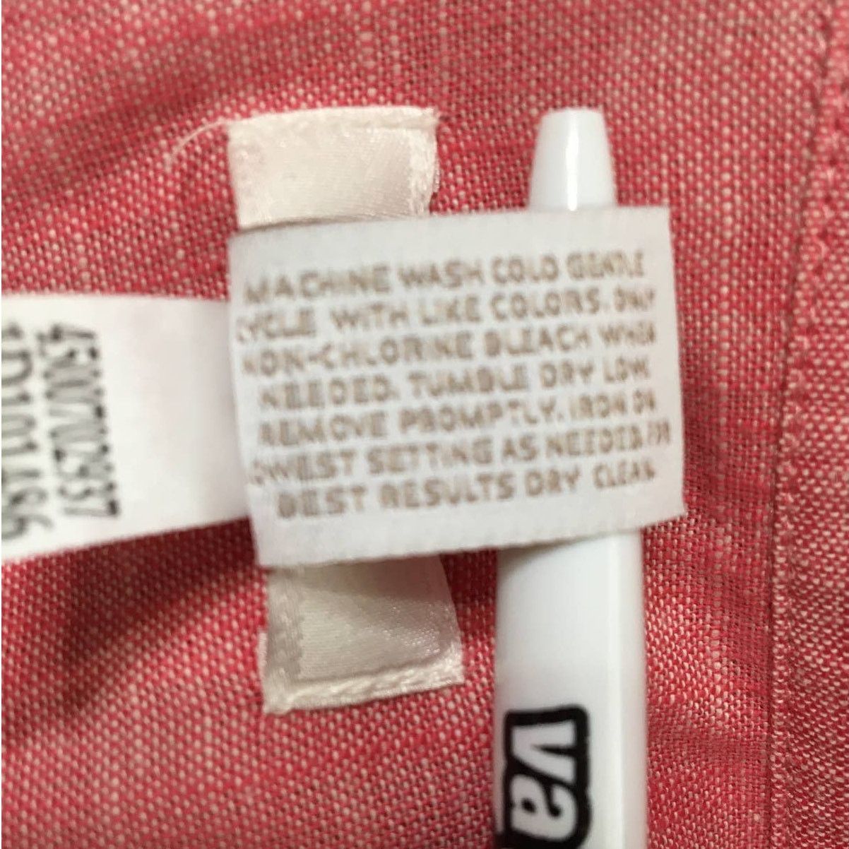 Chicos Chico's Size 2 (L) Cotton Pink Long Sleeve V-neck Jacket Size L / US 10 / IT 46 - 5 Thumbnail