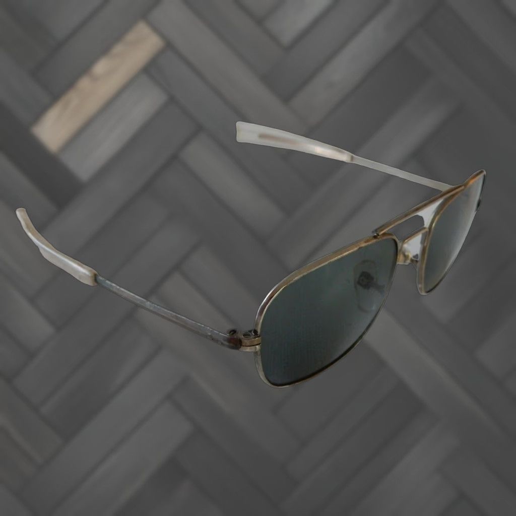 Vintage VINTAGE Sunglasses Men Silver Unbranded 1980s Taiwan Retro Eyewear Size ONE SIZE - 1 Thumbnail