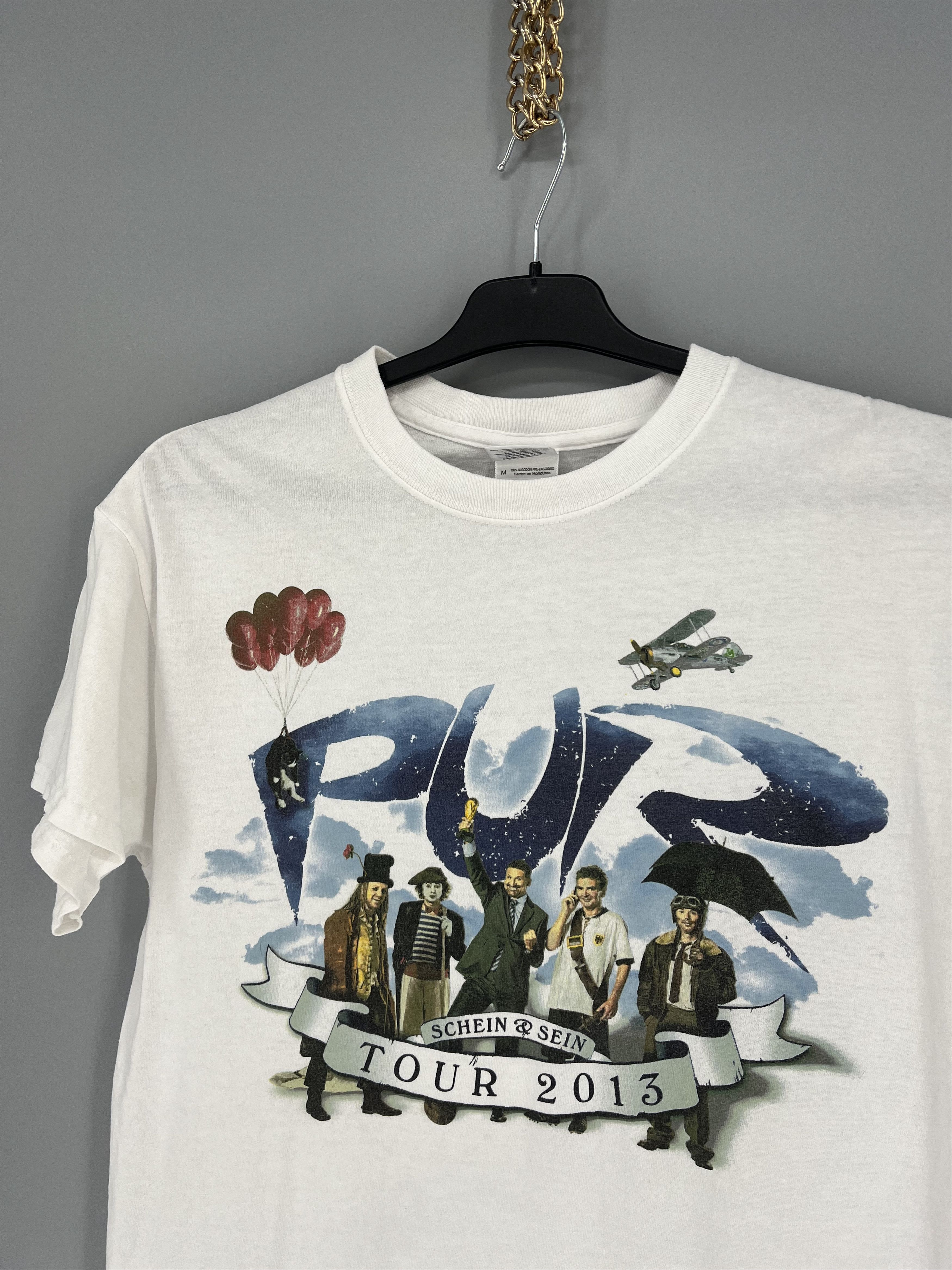 Band Tees PUR 2013 Vintage T-Shirt Pop Rock Band Tee 90s Tour Rare Size US M / EU 48-50 / 2 - 7 Thumbnail