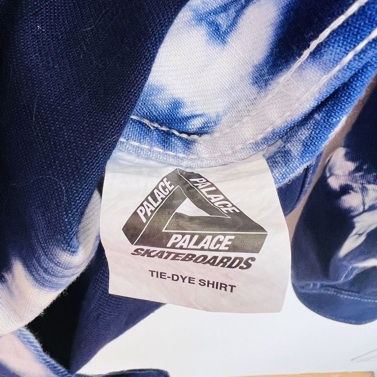 Palace Palace Tie Dye Denim Overshirt Size US L / EU 52-54 / 3 - 5 Thumbnail