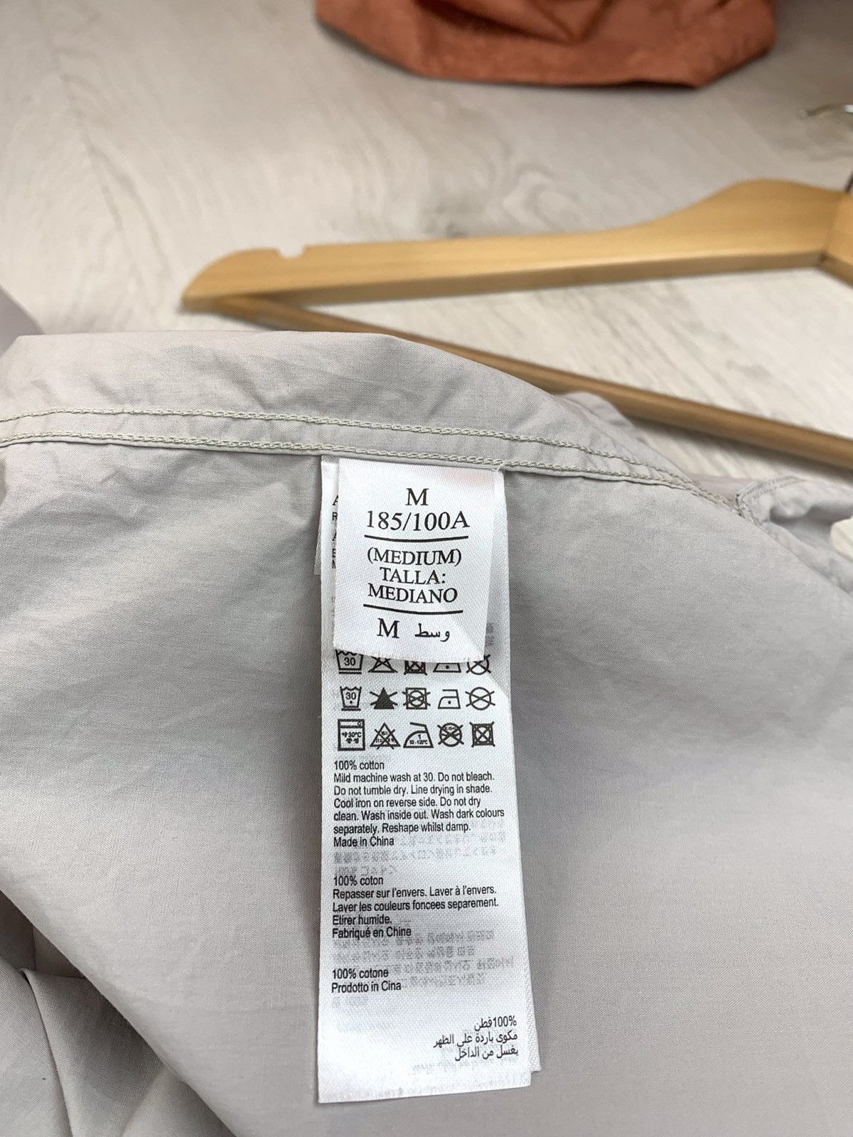 Allsaints Allsaints Long Sleeve Button Shirt Grey Size M Size US M / EU 48-50 / 2 - 6 Thumbnail