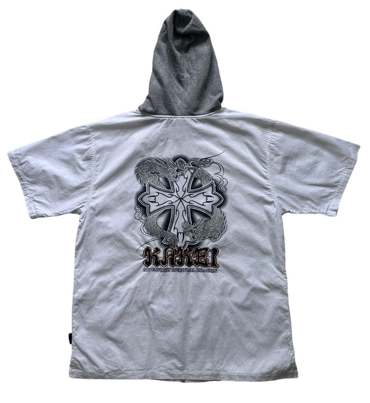 Japanese Brand × Vintage Kakei Street Dragon Logo Hoodie Shirts Size US M / EU 48-50 / 2 - 1 Thumbnail