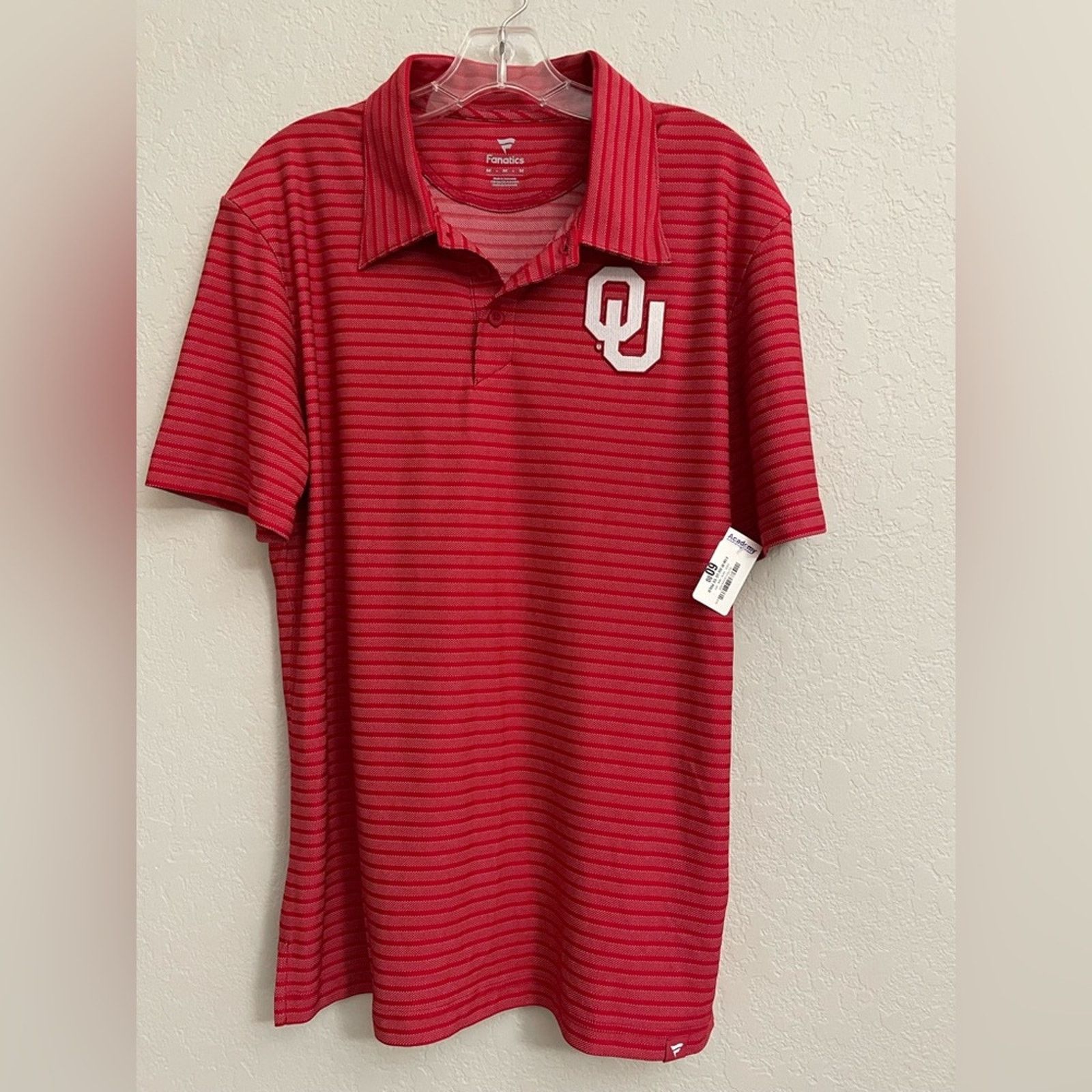 Other Fanatics Oklahoma Sooners Crimson Victory Calls Polo Men M Size US M / EU 48-50 / 2 - 1 Thumbnail