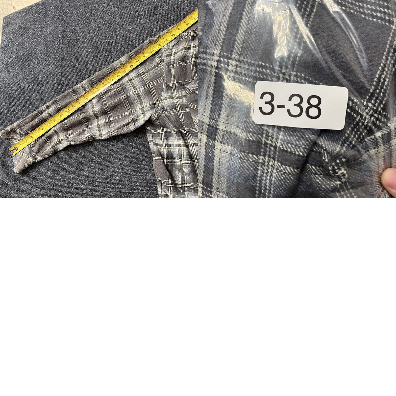 Dickies Dickies Flannel Shirt Mens 3XL Gray Plaid Button Front Lined Casual Workwear Shirt Size US XXL / EU 58 / 5 - 8 Thumbnail