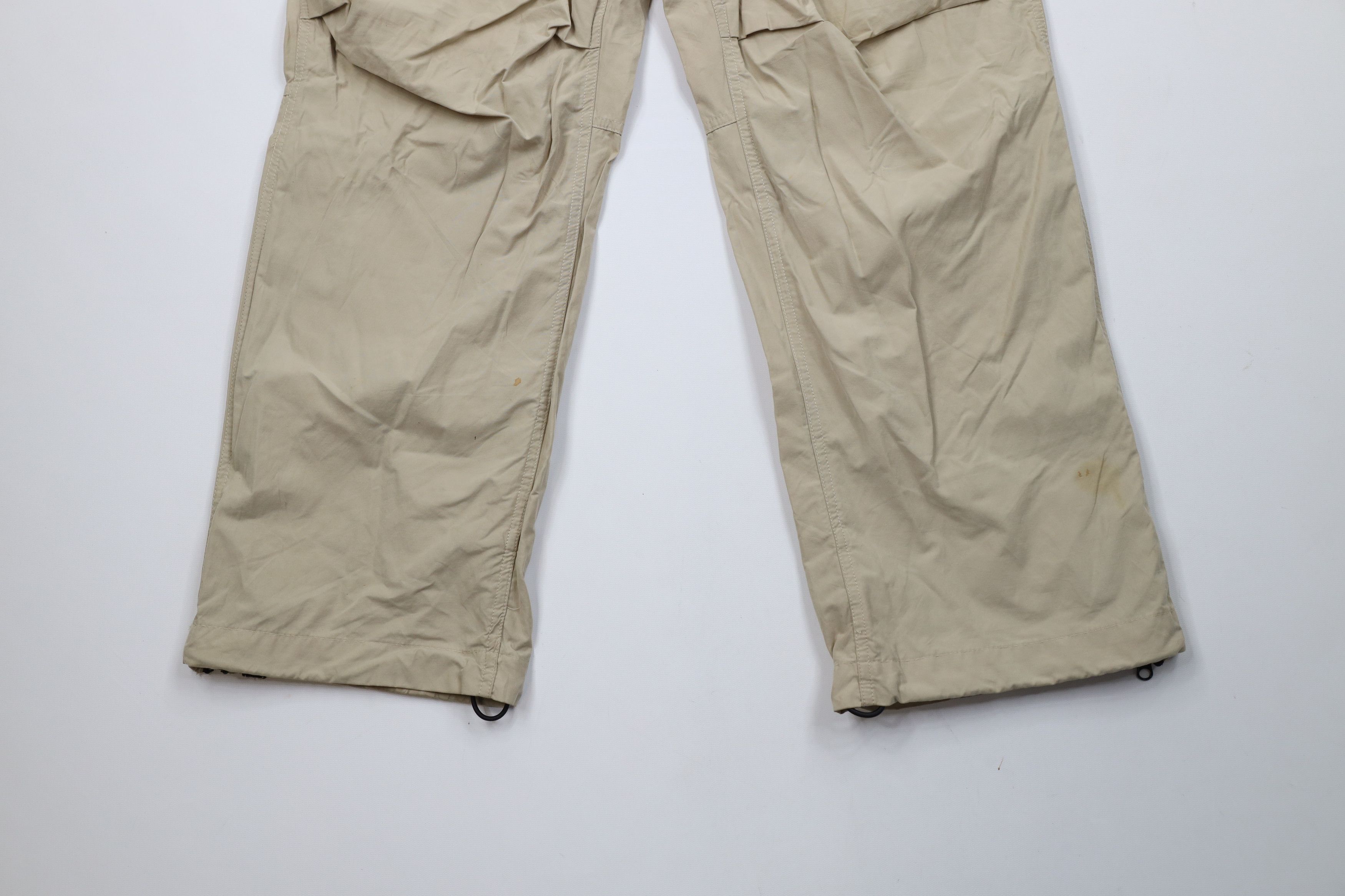 Tommy Hilfiger × Vintage Vintage 90s Tommy Hilfiger Military Wide Leg Cargo Pants Size US 33 - 4 Thumbnail