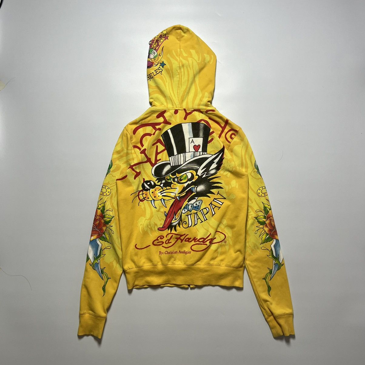 Christian Audigier Ed Hardy Death or Glory by Christian Audigier Hoodie Size S / US 4 / IT 40 - 1 Thumbnail