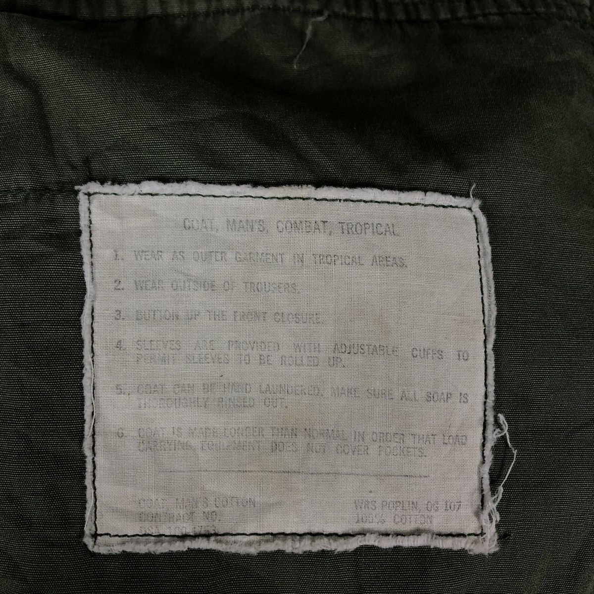 Vintage 🔥Vintage 60’s Military Cargo Slant Pocket USA Buzz Ricksons Size US M / EU 48-50 / 2 - 17 Thumbnail