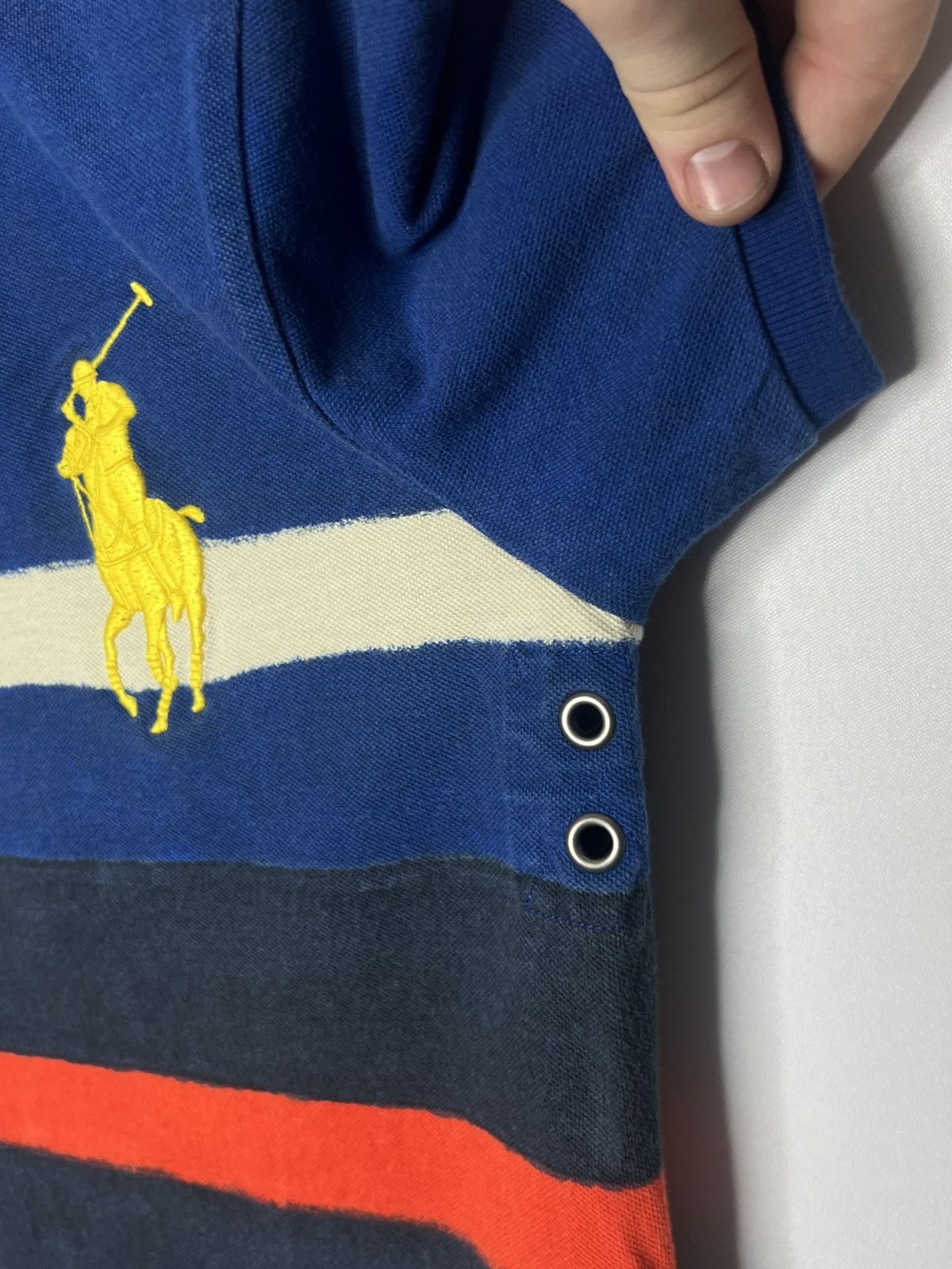 Vintage 🐎Vintage Polo Ralph Lauren R-35 Big Pony Polo Shirt🐎 Size US M / EU 48-50 / 2 - 6 Thumbnail