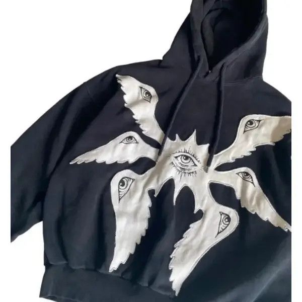 VIBE Vintage Goth Style Hoodie Size US L / EU 52-54 / 3 - 3 Thumbnail