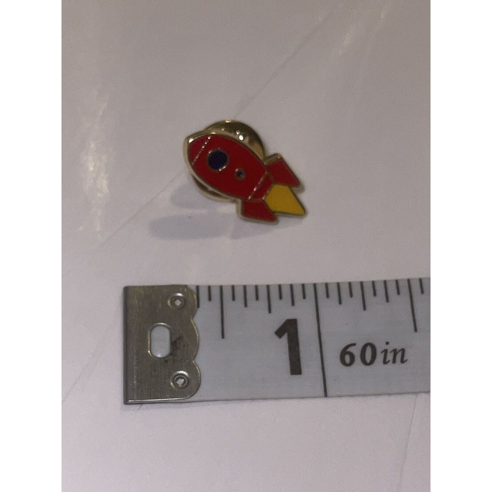 Other Small Red Rocket Pin Brooch Size ONE SIZE - 1 Preview