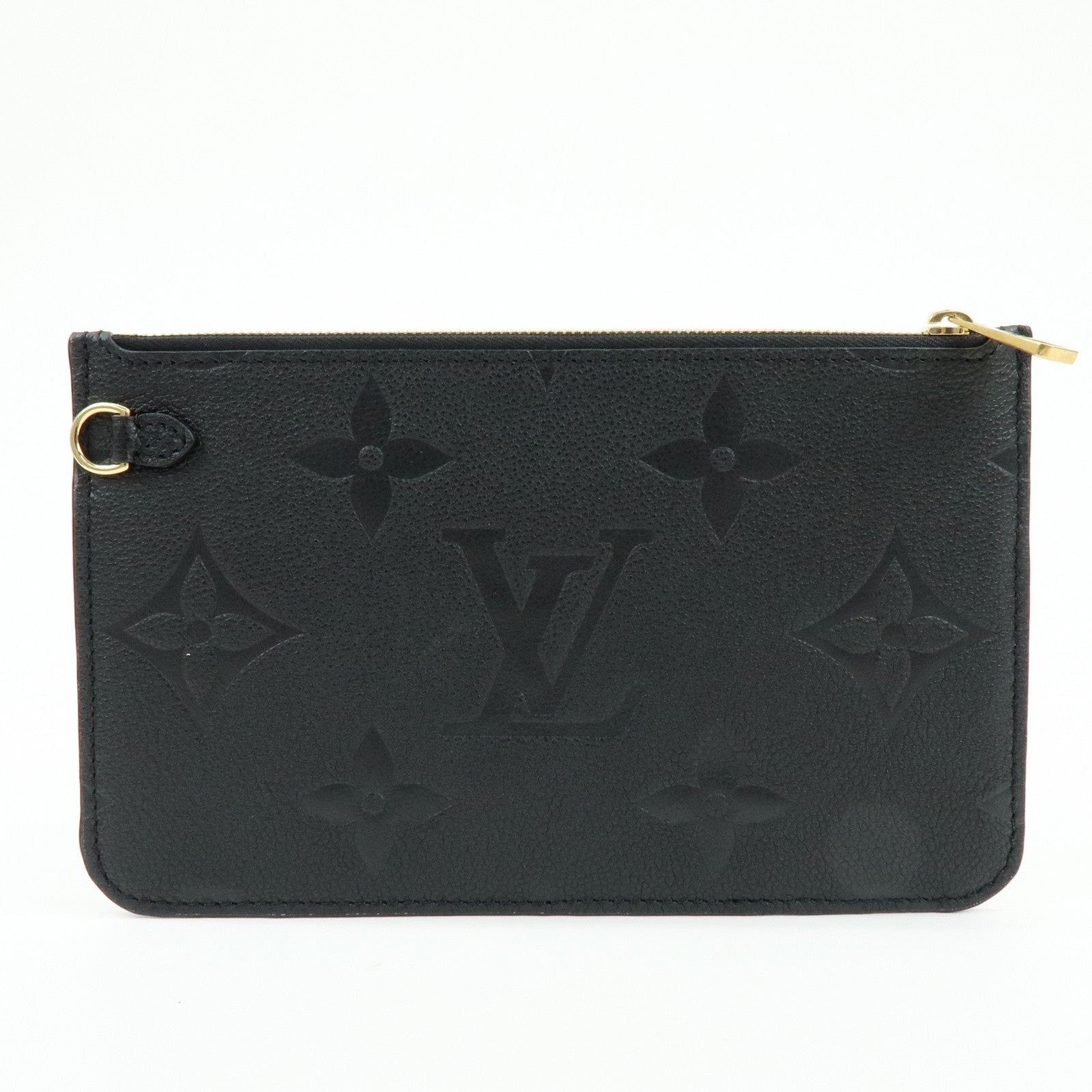Louis Vuitton Louis Vuitton Monogram Empreinte Pochette Black Size ONE SIZE - 2 Thumbnail