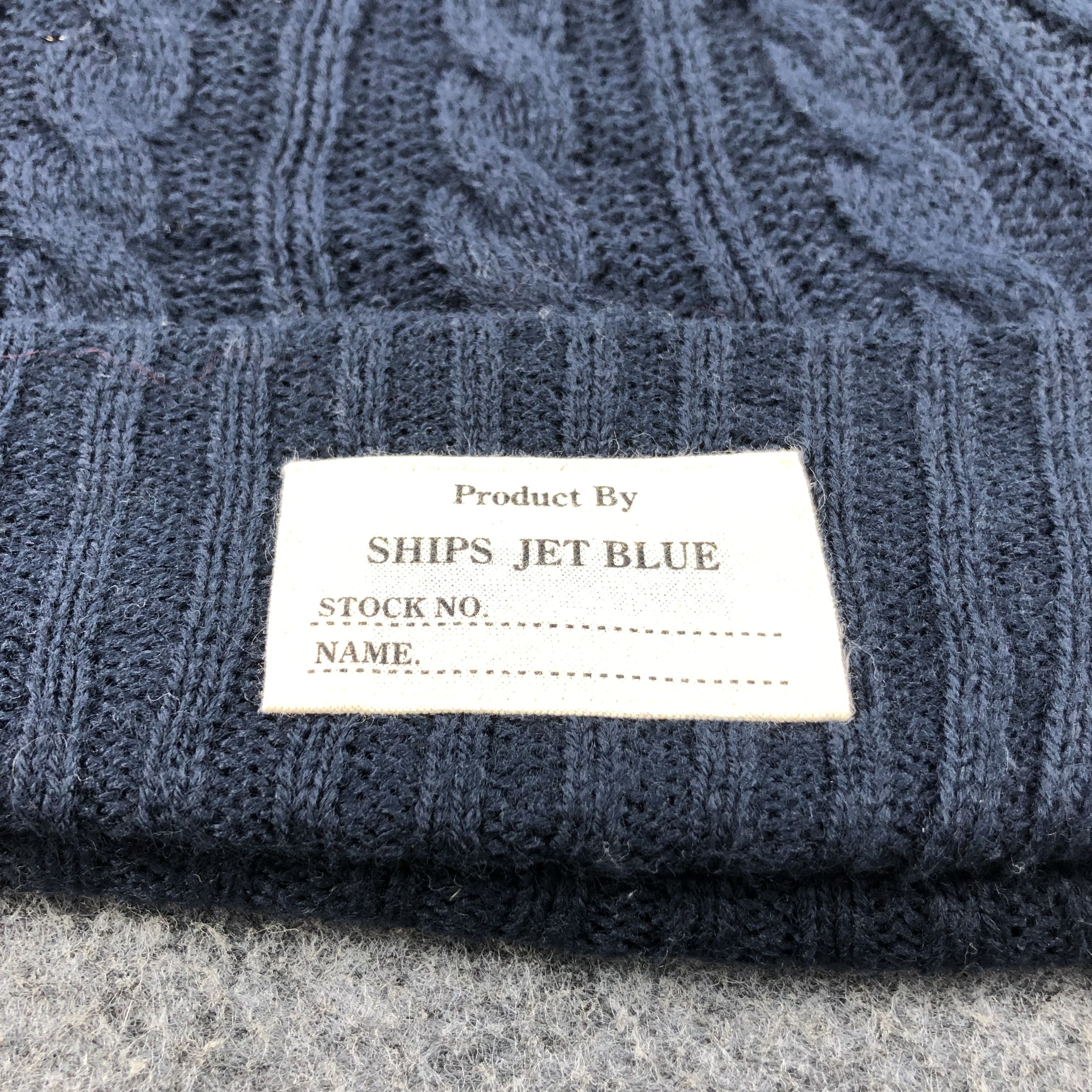 SHIPS Ships Cable Knit Beanie Snowcap Snow Hat B43 Size ONE SIZE - 2 Thumbnail
