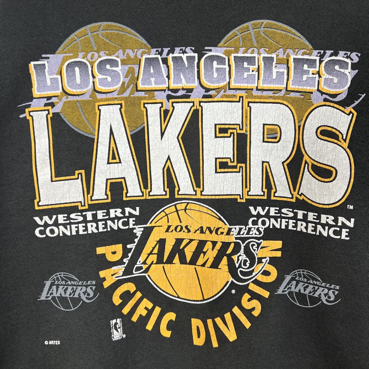 NBA 90 Vintage LA Lakers x Lee NBA Sweatshirt Size US L / EU 52-54 / 3 - 4 Thumbnail