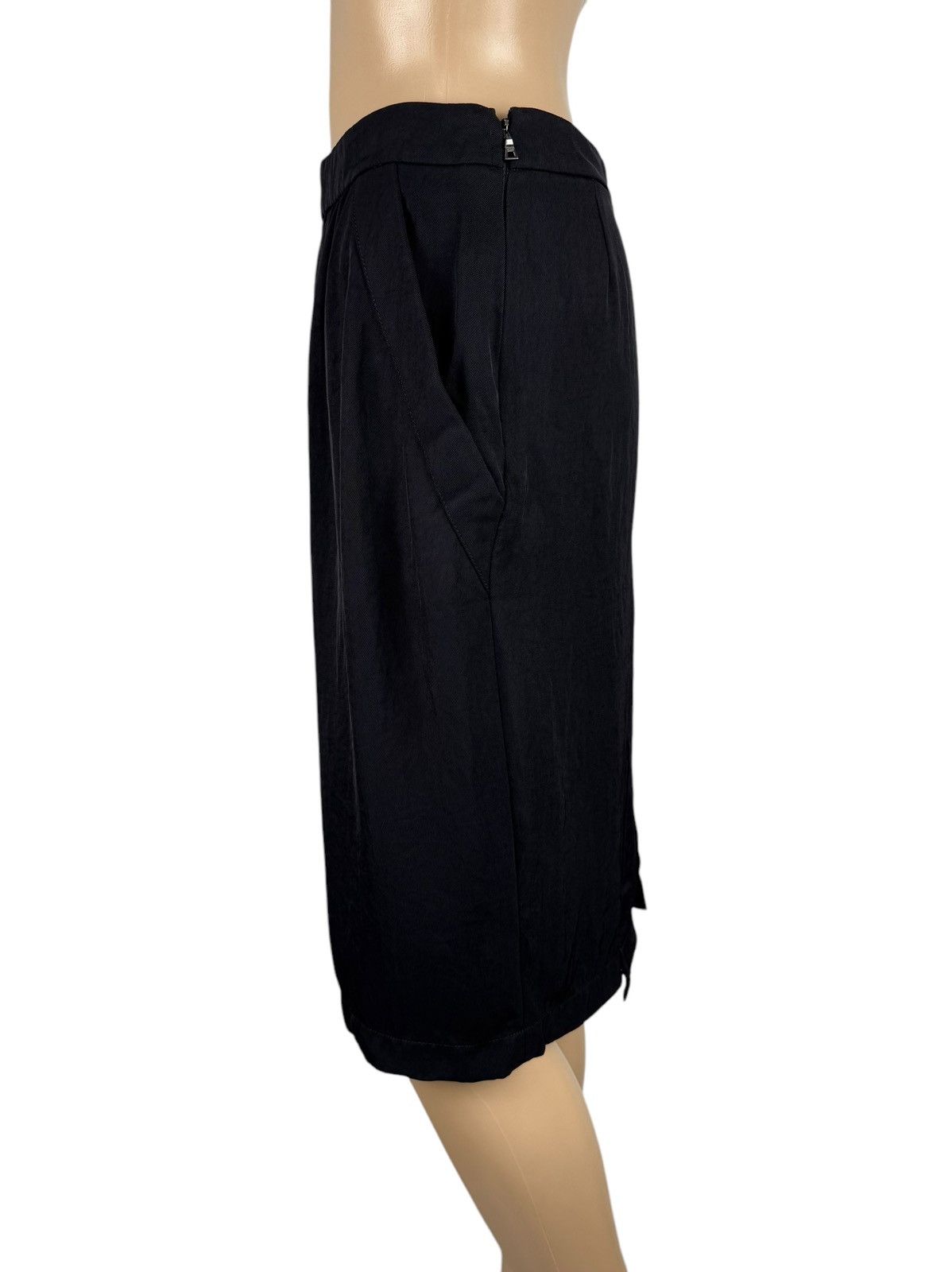 Prada Prada Black Midi Skirt Triacetate size 42 Size 28" / US 6 / IT 42 - 5 Thumbnail