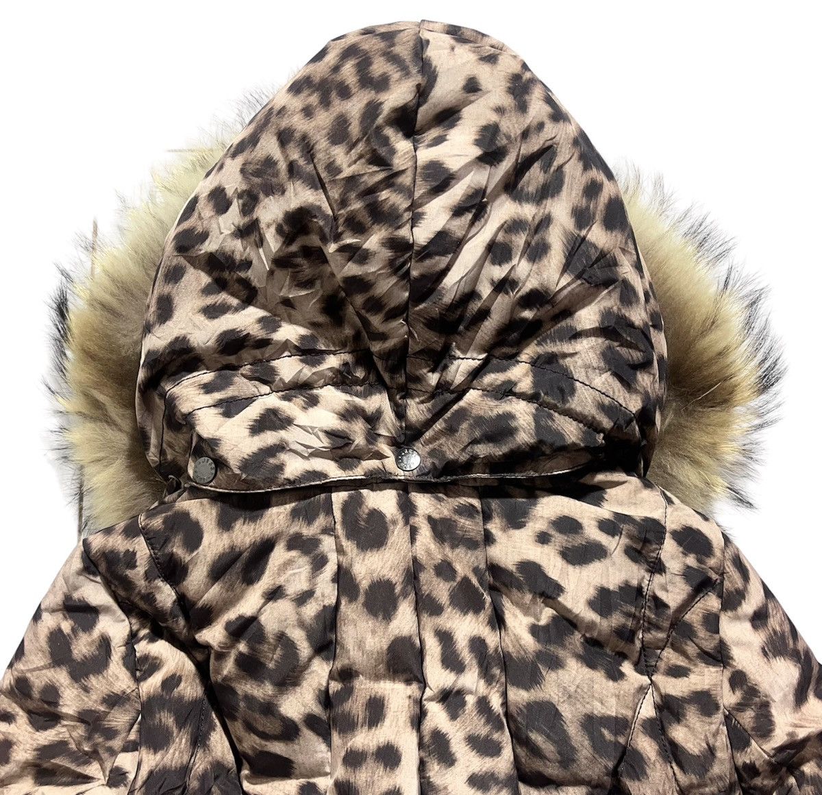 If Six Was Nine 2000s Jessi New York Leopard Fur Bono Jacket Lgb Goa Style Size US M / EU 48-50 / 2 - 16 Thumbnail