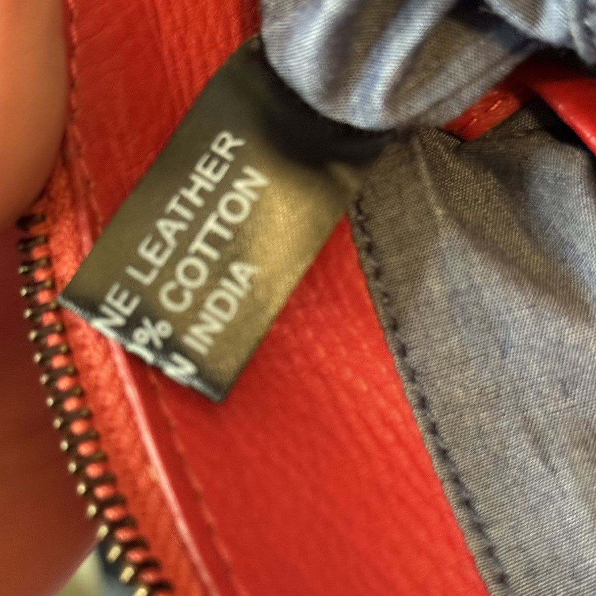 Vintage Vintage S.E.F New York small red leather crossbody bag Size ONE SIZE - 9 Thumbnail