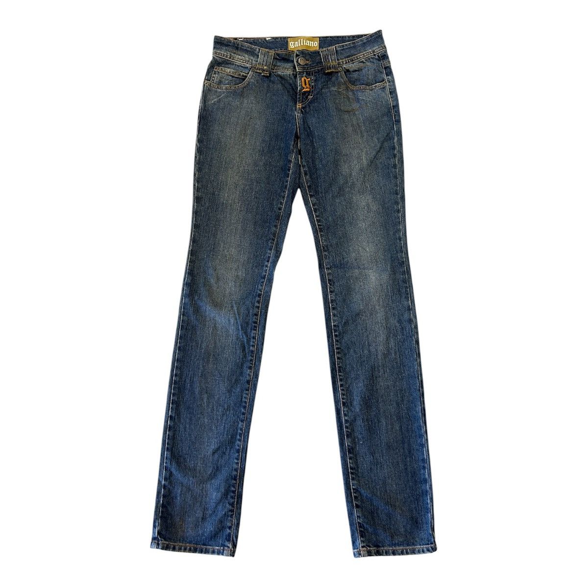John Galliano Galliano Newspaper Denim | Grailed