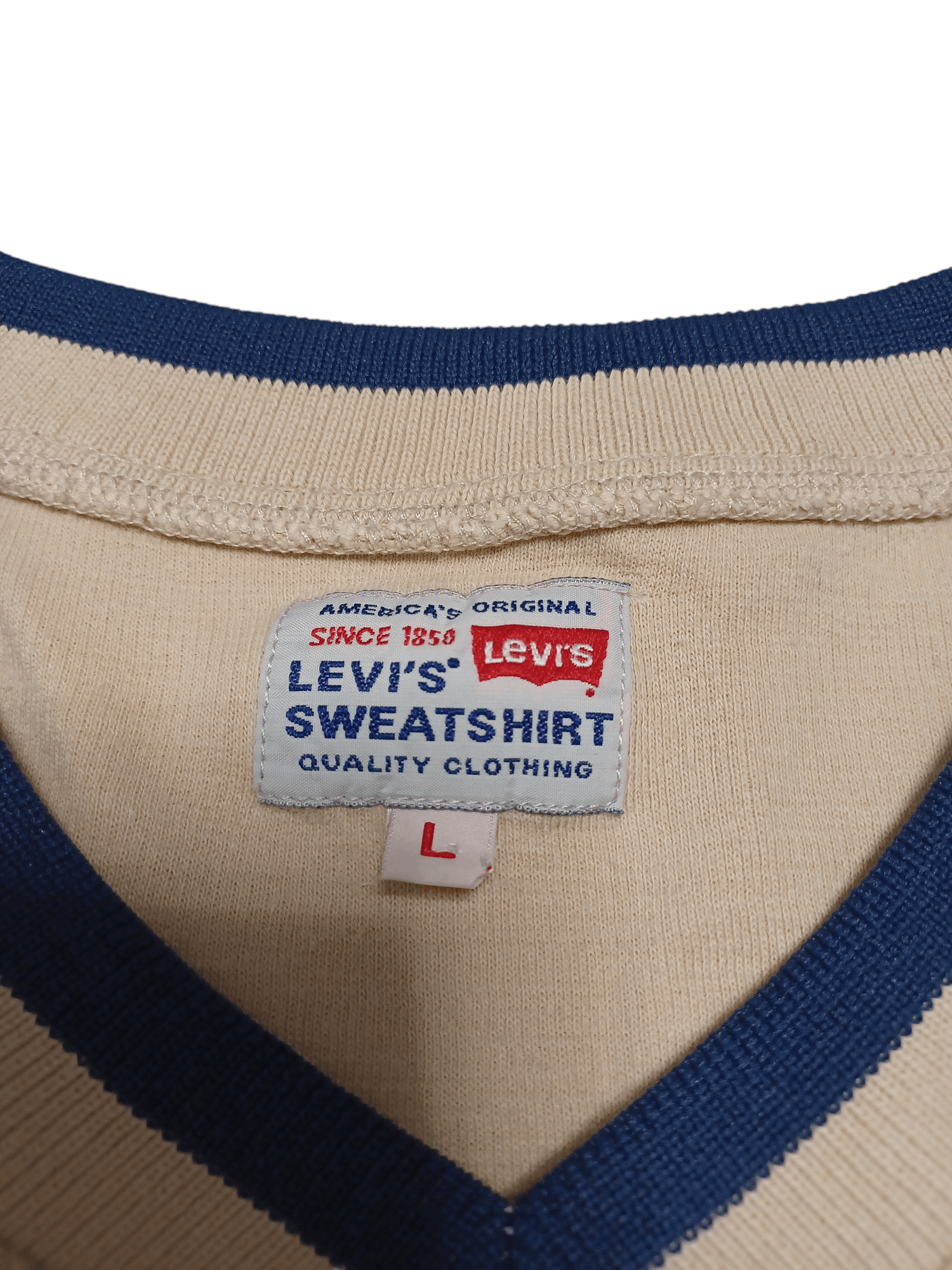 Levi's Vintage Clothing Levis vintage oversize embroidered logo 90s USA sweatshirt Size US L / EU 52-54 / 3 - 4 Thumbnail