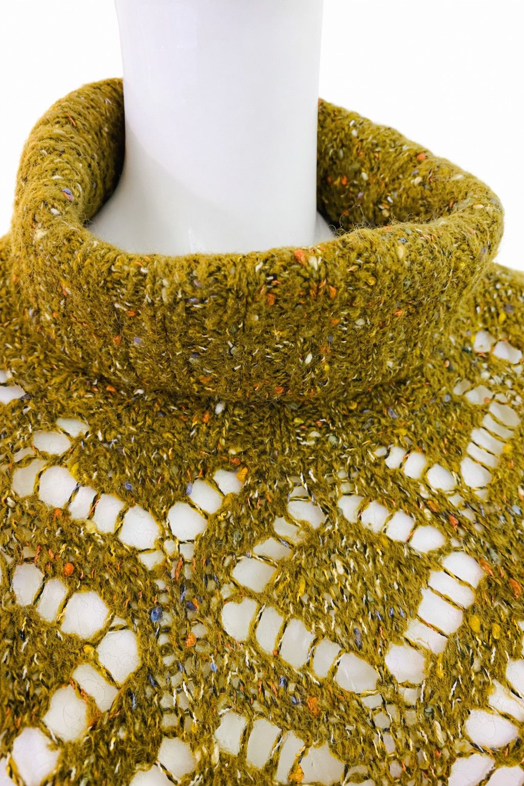 Dolce & Gabbana D&G Dolce & Gabbana Knit Sweater Net Open Crochet Pullover Size M / US 6-8 / IT 42-44 - 8 Thumbnail