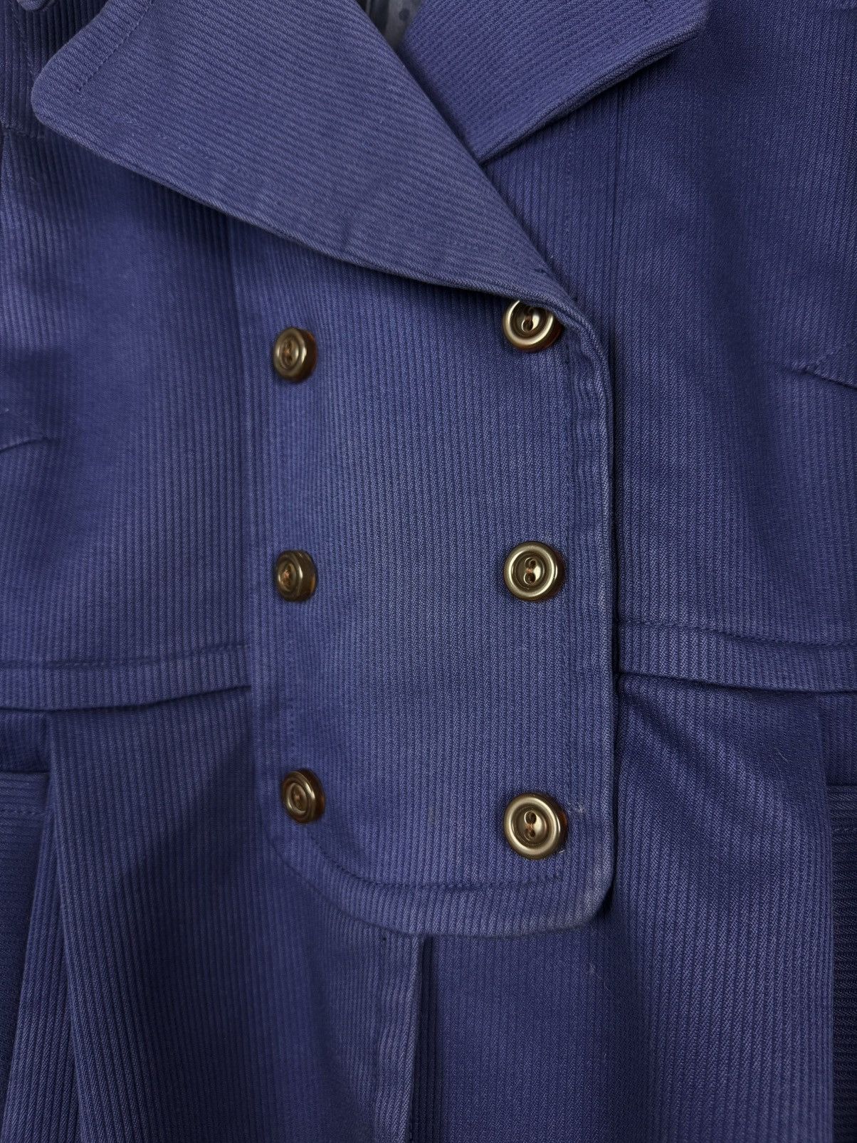 Marc by Marc Jacobs Marc by Marc Jacobs Ribbed Mid Women’s Coat Jacket Size L / US 10 / IT 46 - 9 Thumbnail