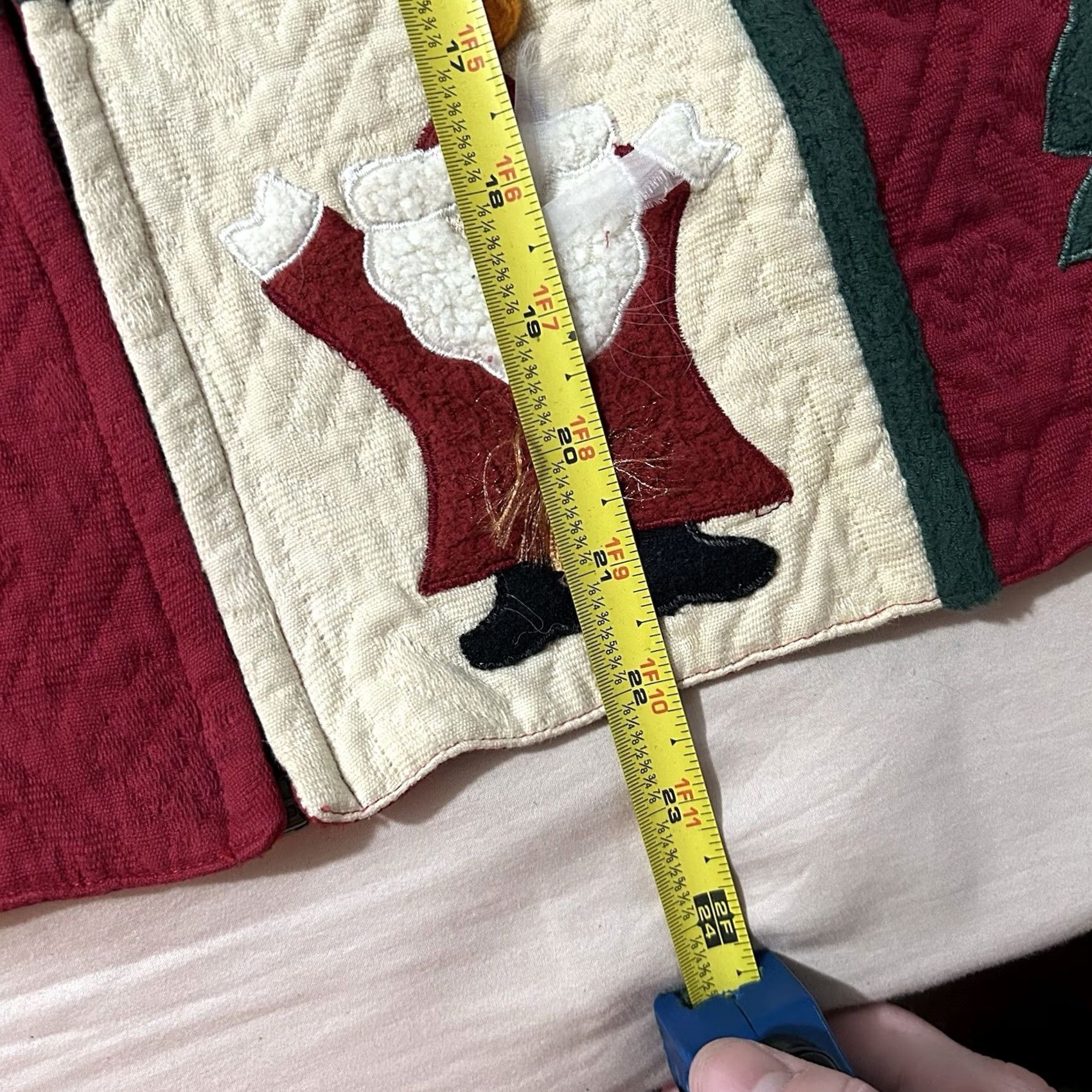 Vintage VINTAGE 90s Carolina Colours Christmas Santa Full Zip Vest Size L Red Women Size L / US 10 / IT 46 - 4 Thumbnail