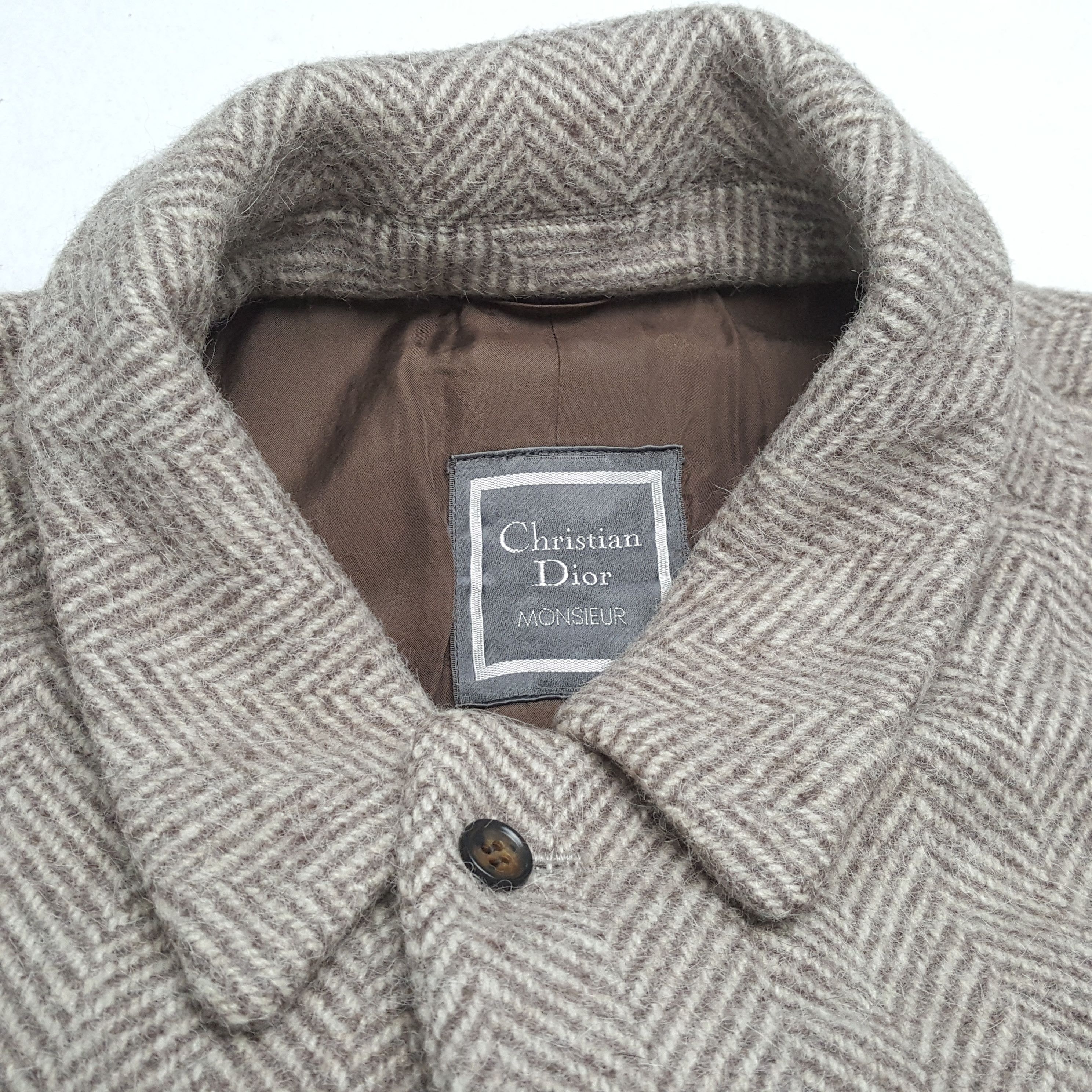 Christian Dior Monsieur × Vintage Vintage CHRISTIAN DIOR Italian Fashion Brand Long Jacket Size US L / EU 52-54 / 3 - 10 Thumbnail