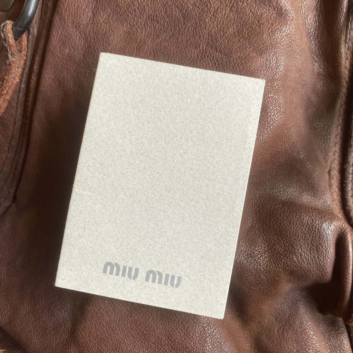 Miu Miu Vintage 2000’s Miu Miu Bowling Bag Size ONE SIZE - 9 Thumbnail