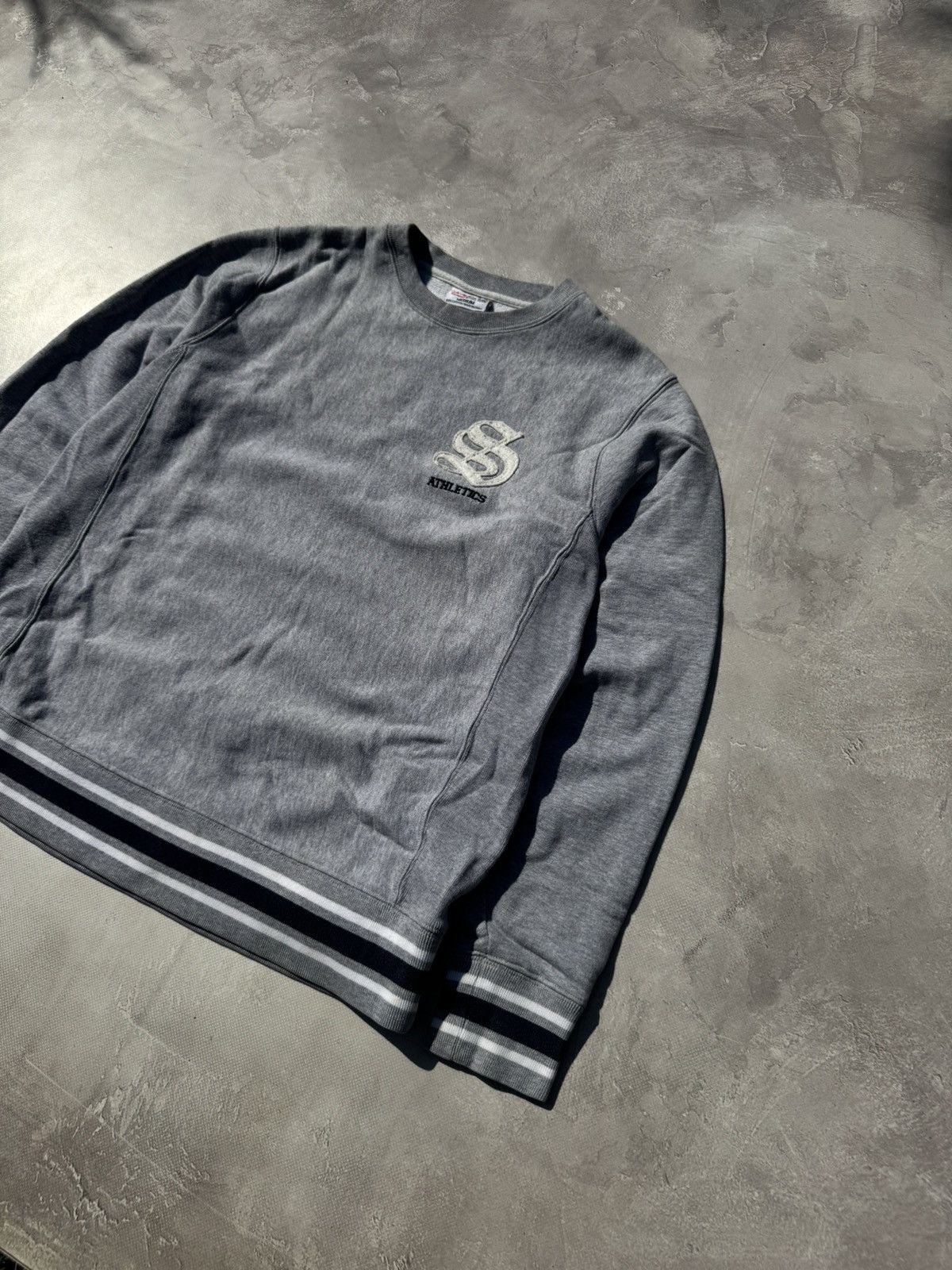 Stussy Vintsge Stussy Athletic Heavy Cotton Sweatshirt Size US S / EU 44-46 / 1 - 2 Thumbnail