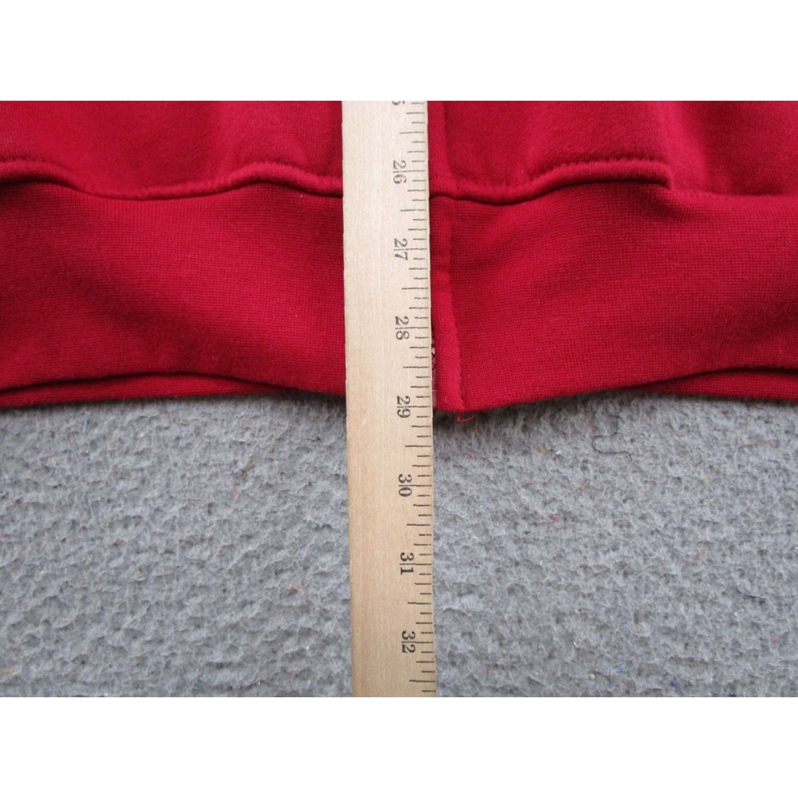 Vintage VINTAGE Kenpo Hoodie Mens Full Zip Red XL - Hip Hop Colorful Sweatshirt with Pockets, Lined, Fleece, Acrylic-Cotton - 2000s Era Size US XL / EU 56 / 4 - 5 Thumbnail