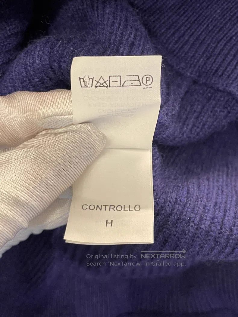 Brunello Cucinelli Brunello Cucinelli Blue Cashmere Sweater Size S / US 4 / IT 40 - 5 Thumbnail