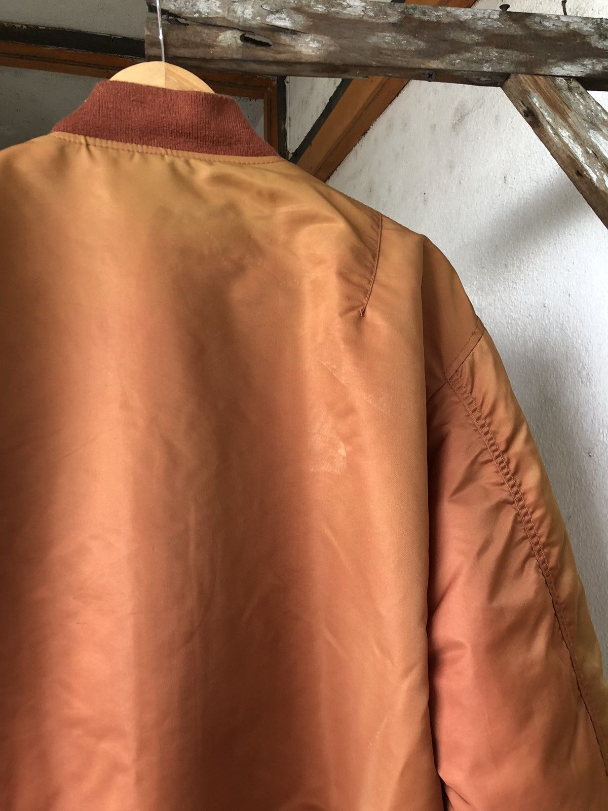 Lee Rare❗️Vintage 90s Lee Faded Colour Military Bomber Jacket Size US XL / EU 56 / 4 - 12 Thumbnail