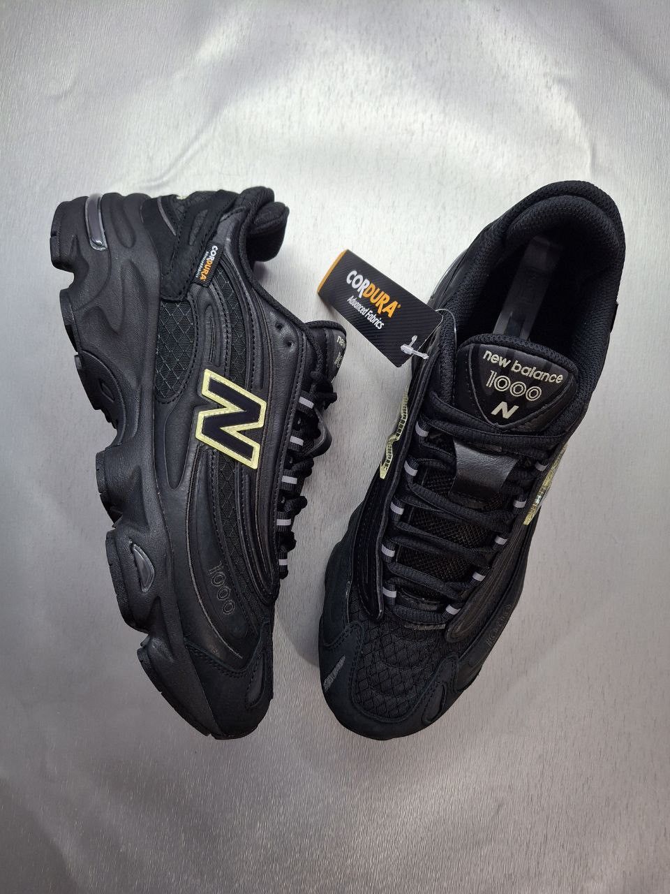 New Balance New Balance 1000 Cordura Pack Black Sneakers Size US 10 / EU 43 - 3 Thumbnail