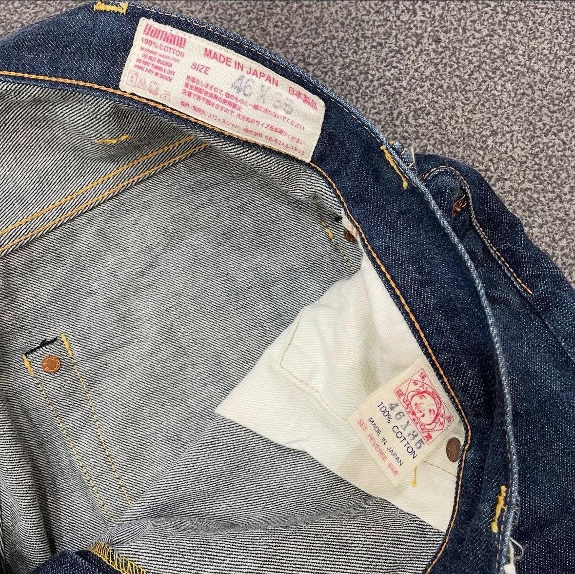 Evisu Evisu Yamane No.2 Lot 2002 Selvedge Denim Jorts Size US 42 / EU 58 - 8 Thumbnail