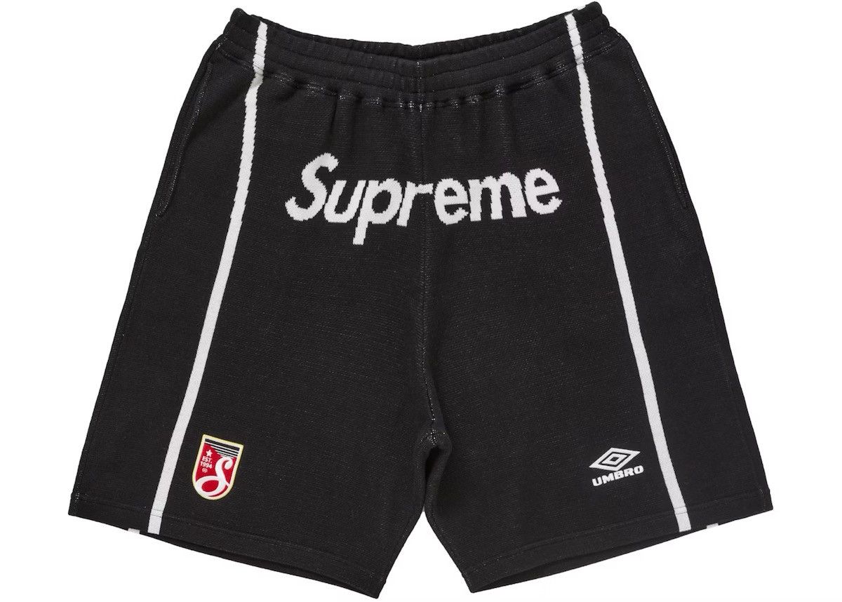 Supreme × Umbro Supreme Umbro Zip Up Sweater Knit Soccer Short Set Size US S / EU 44-46 / 1 - 3 Thumbnail
