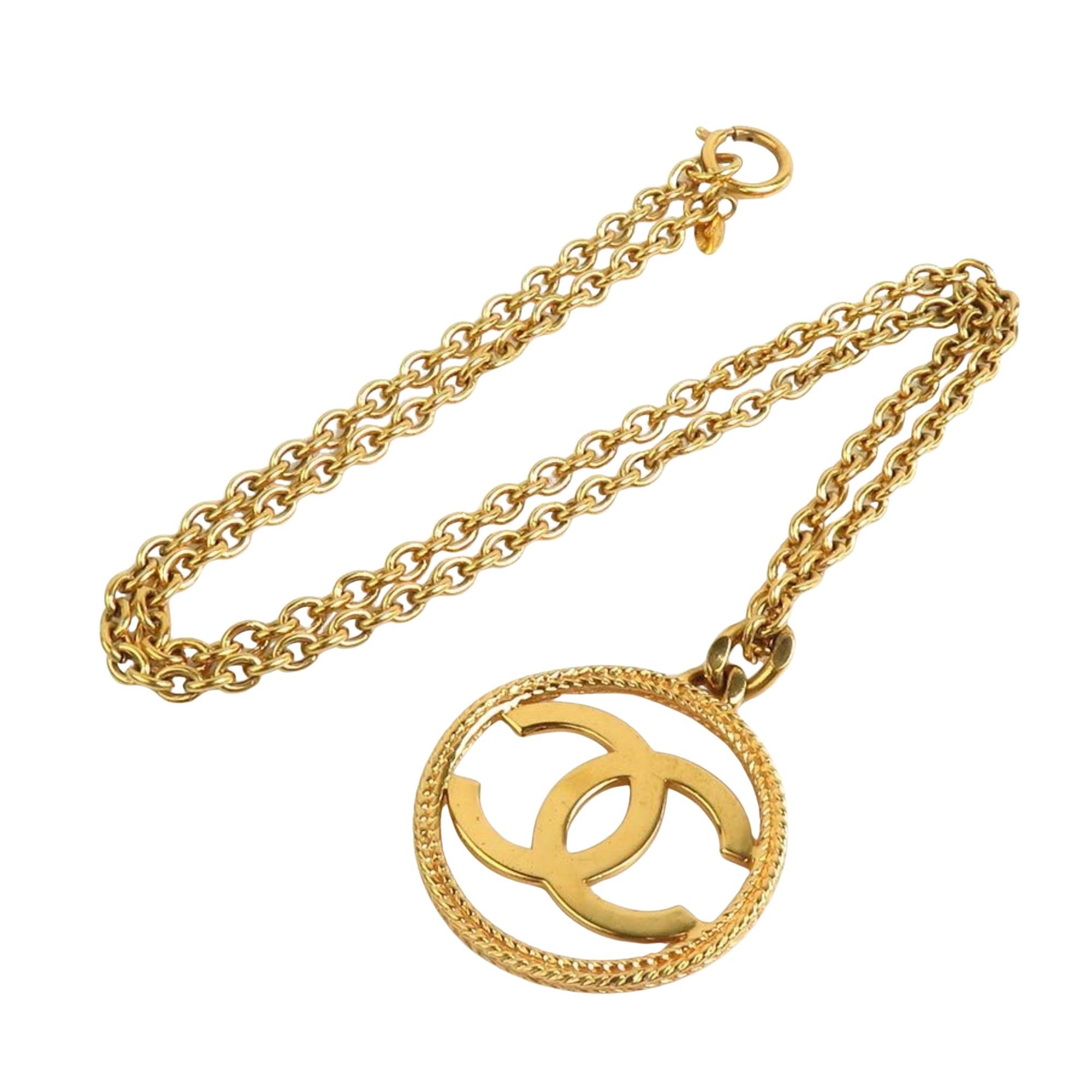Chanel Chanel Logo CC necklace Size ONE SIZE - 1 Thumbnail