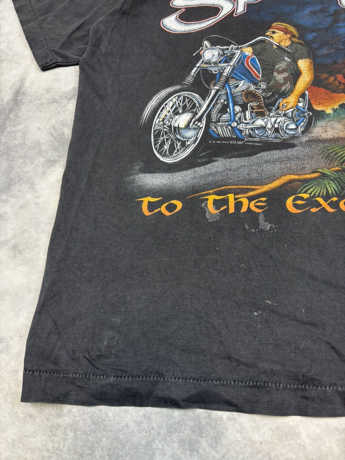Vintage × West Coast Choppers Vintage Rock Eagle Choppers speed up graphic flame t shirt Size US L / EU 52-54 / 3 - 4 Thumbnail