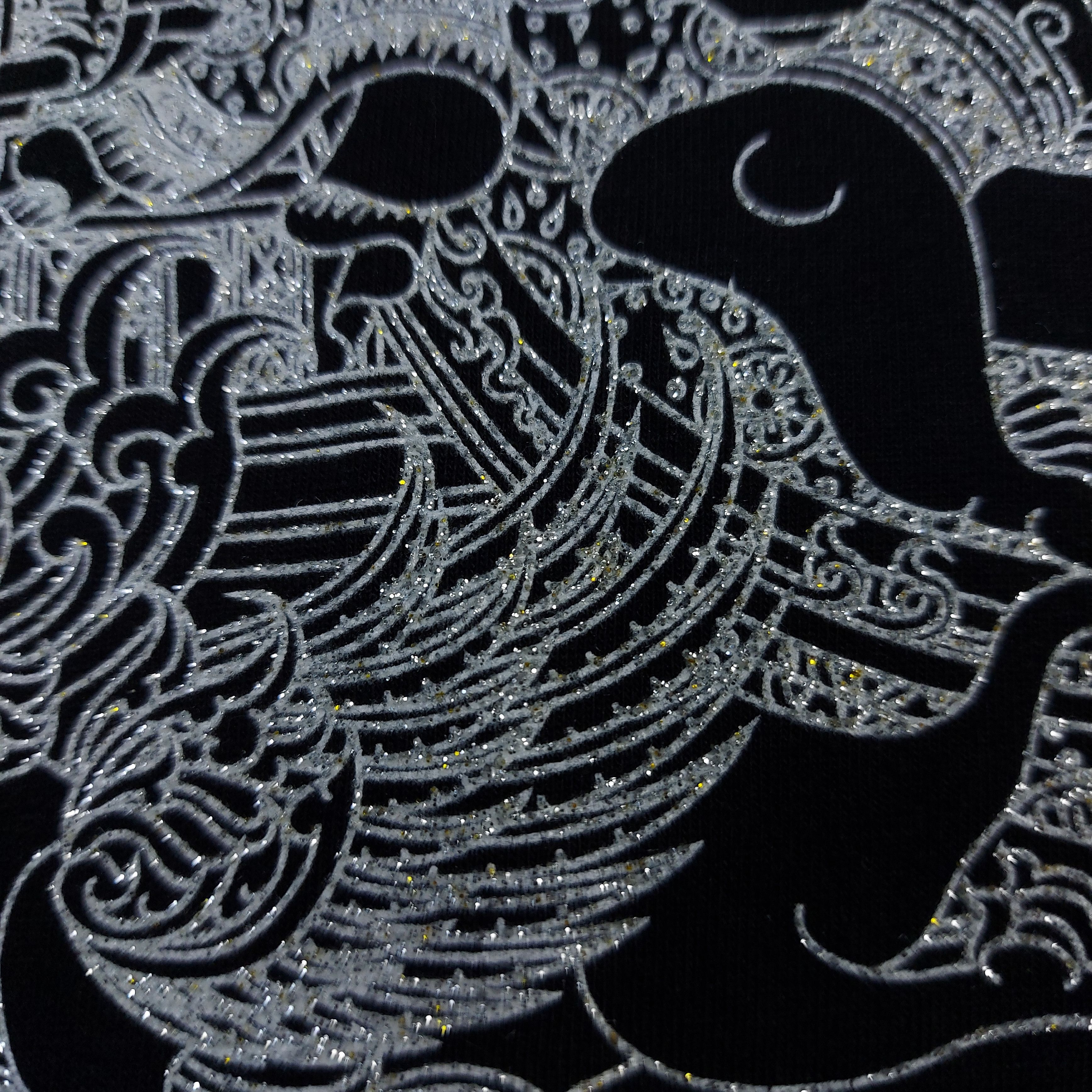 Other 2011 Wat Rong Khun Ganesha Glitter White Temple TEE Size US XL / EU 56 / 4 - 15 Thumbnail