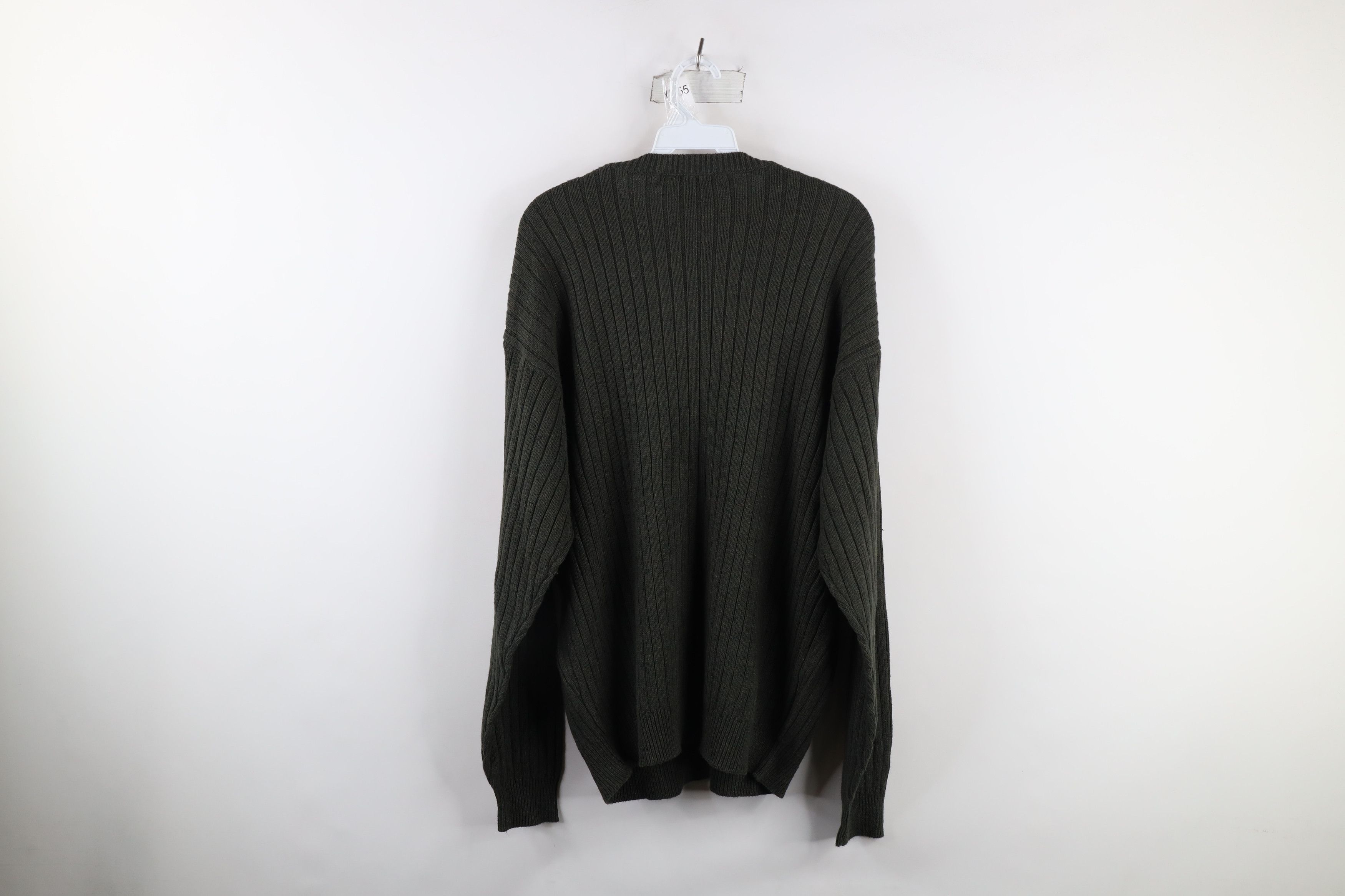 Vintage Deadstock Vintage 90s Streetwear Chunky Ribbed Knit Sweater Size US L / EU 52-54 / 3 - 6 Thumbnail