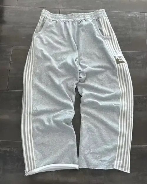 Japanese Brand Haruno x Hada Y2K Retro Striped Casual Pant Sweatpant Size US 34 / EU 50 - 5 Thumbnail