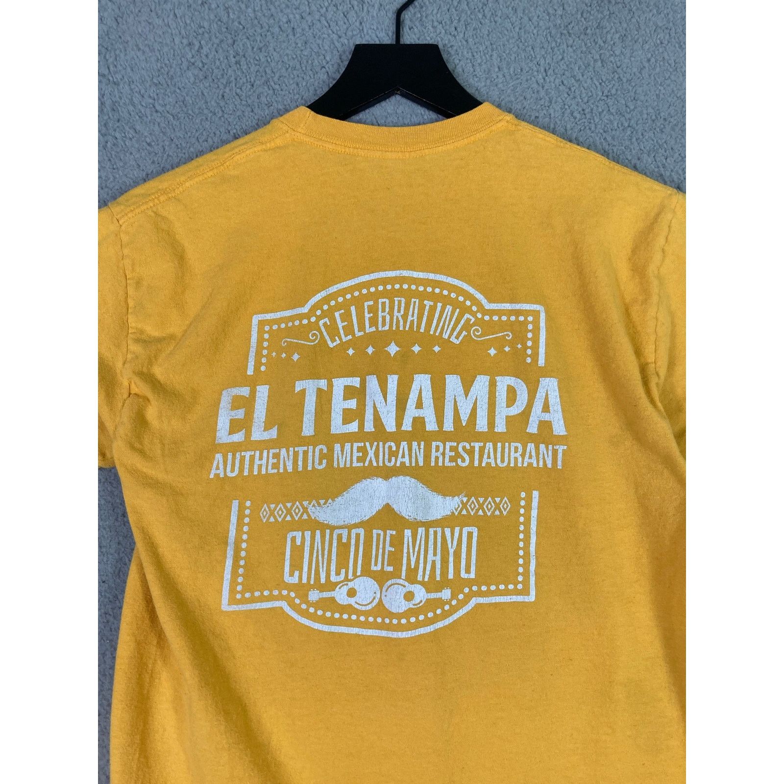 Gildan Vintage Cinco De Mayo T-Shirt Yellow Unisex M Graphic Print Size US M / EU 48-50 / 2 - 8 Thumbnail