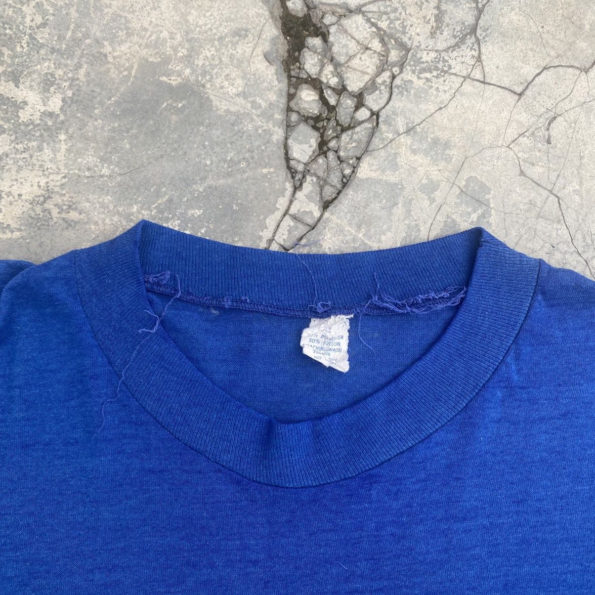 Vintage 1980s Distressed ILLINOIS Paperthin tee Size US L / EU 52-54 / 3 - 3 Thumbnail