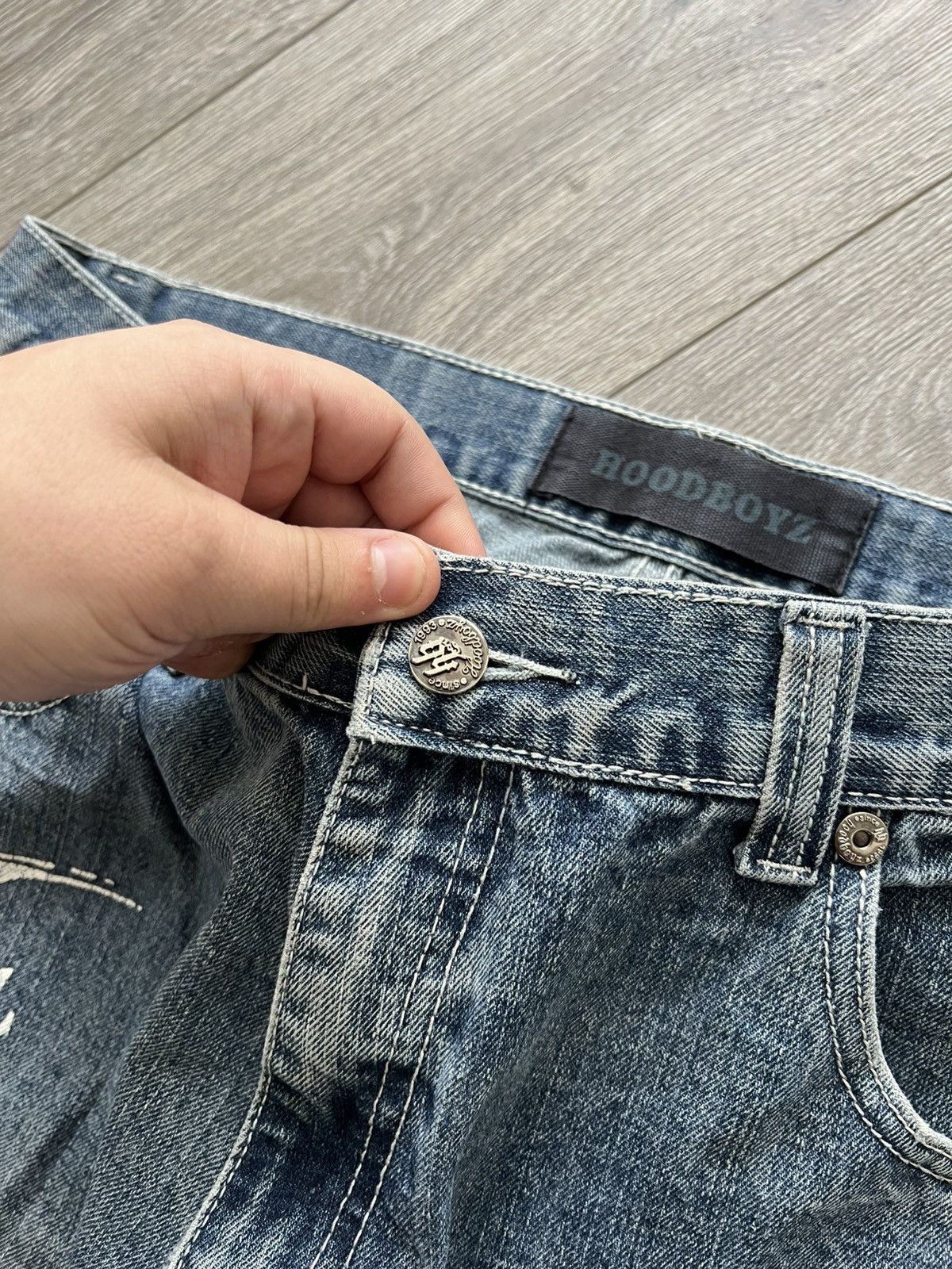 Vintage Vintage HoodBoyz Rap Jeans Size US 38 / EU 54 - 14 Thumbnail