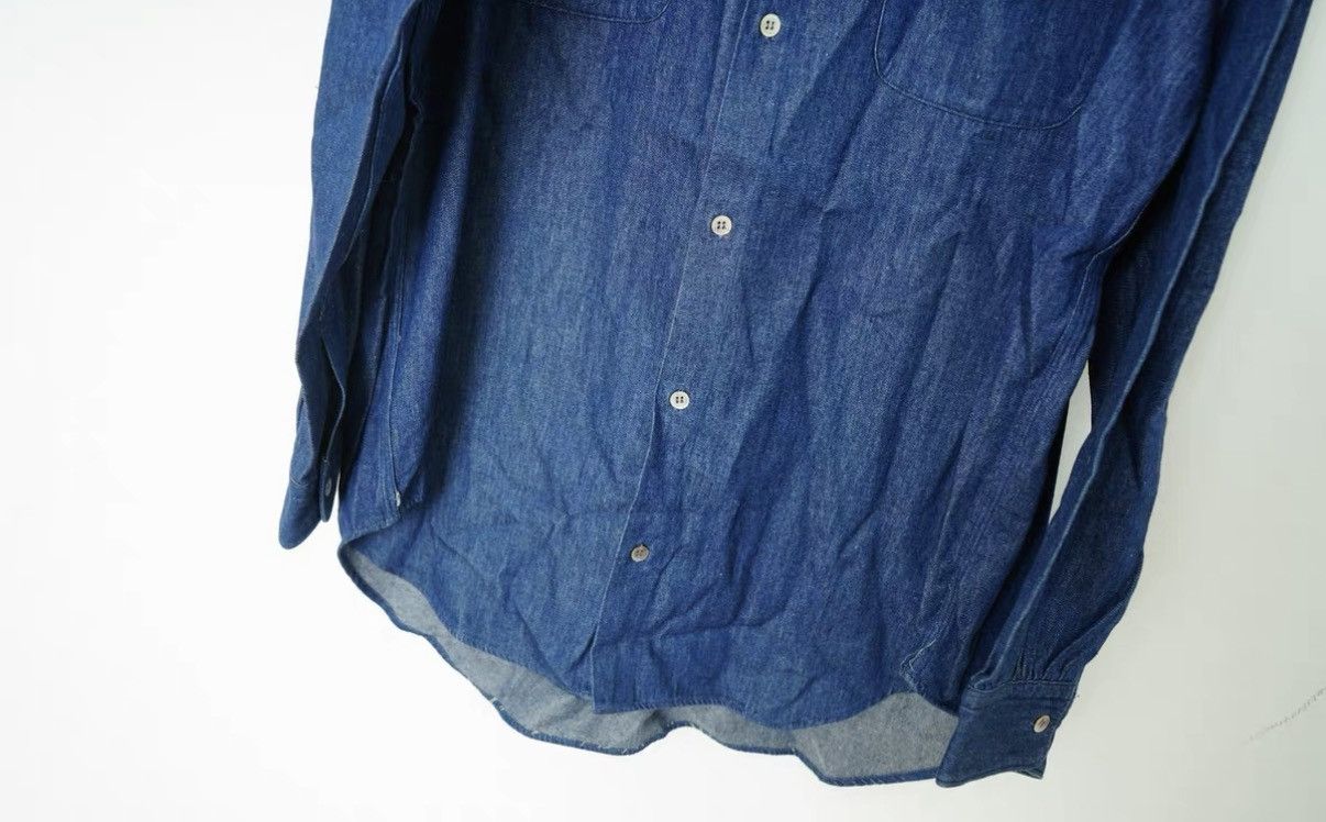 Yohji Yamamoto Yohji Yamamoto Y's For Men Floral Panel Collar Relaxed Shirt Size US M / EU 48-50 / 2 - 5 Thumbnail